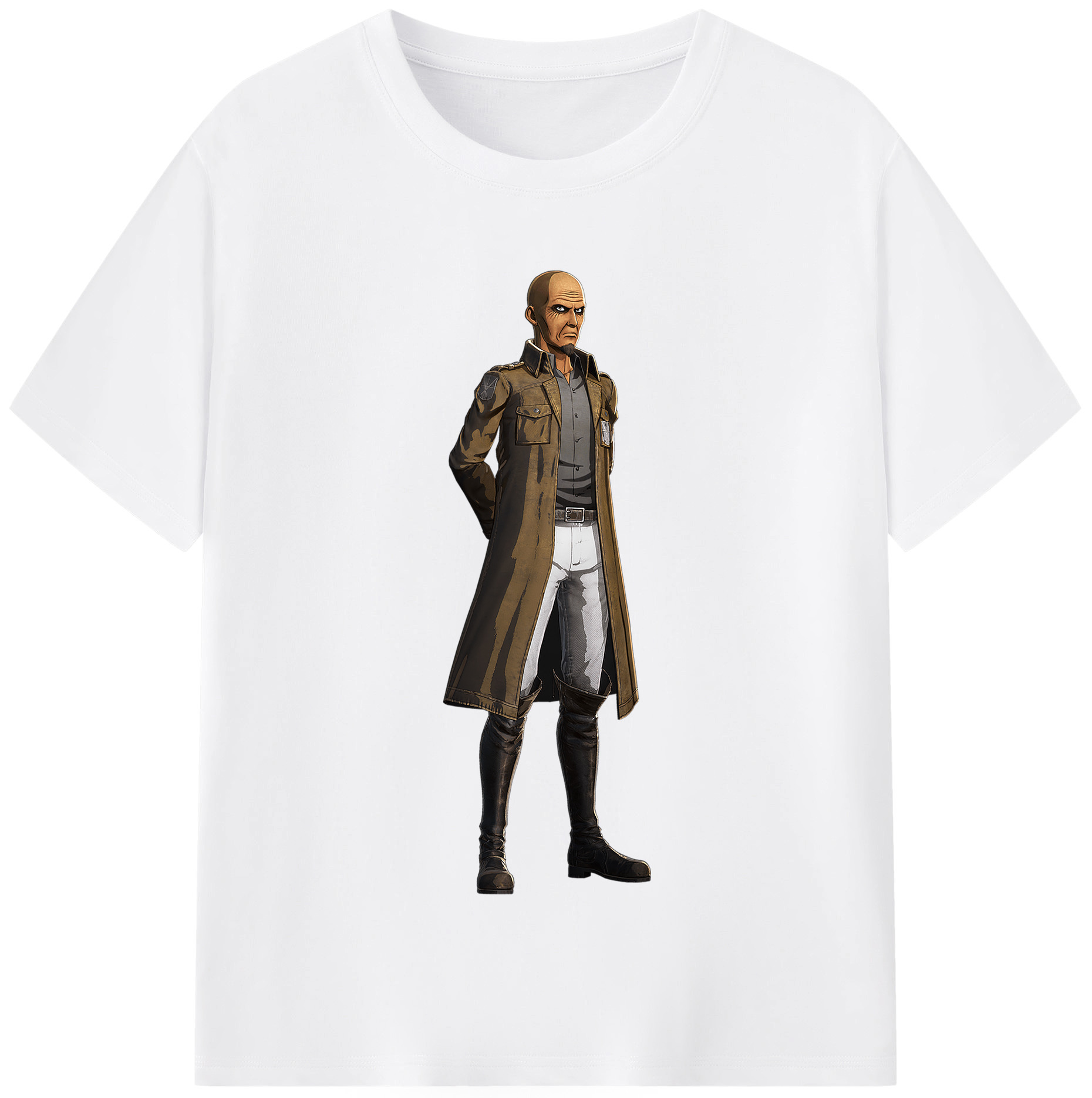 （画像用） 進撃の巨人 Attack on Titan 綿100％半袖Tシャツ（フロントプリント）