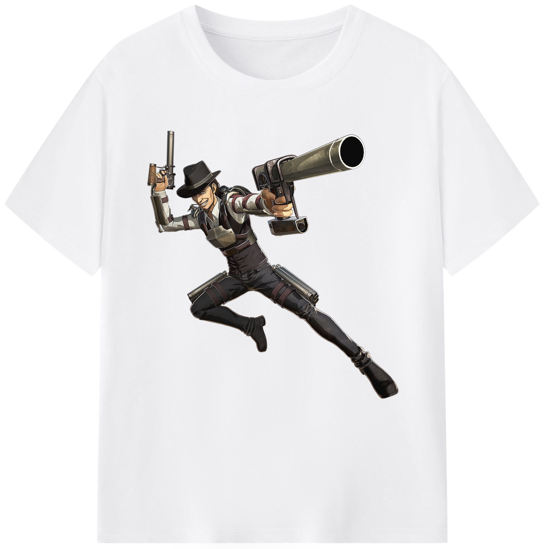 （画像用） 進撃の巨人 Attack on Titan 綿100％半袖Tシャツ（フロントプリント）