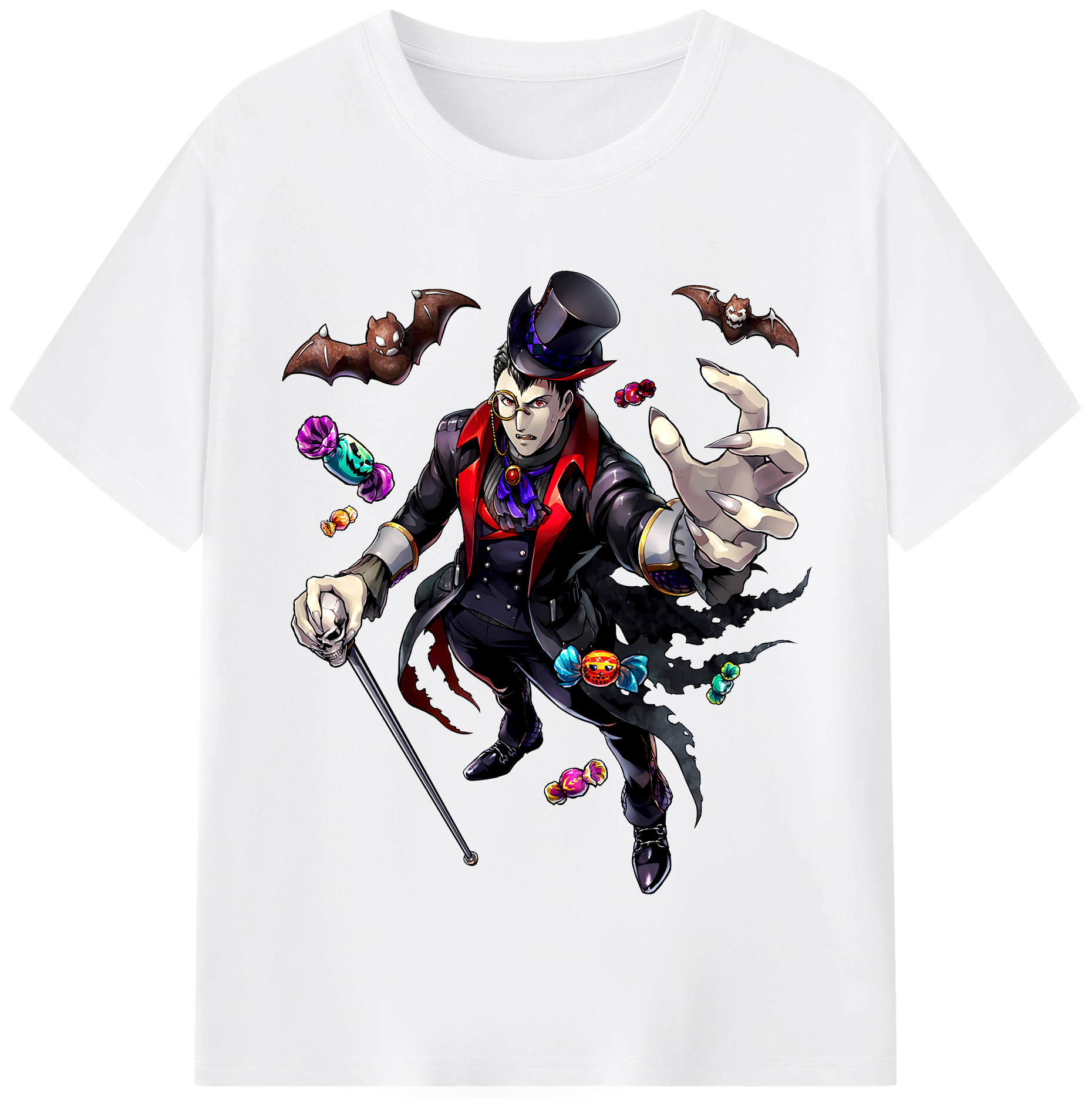 （画像用） 進撃の巨人 Attack on Titan 綿100％半袖Tシャツ（フロントプリント）