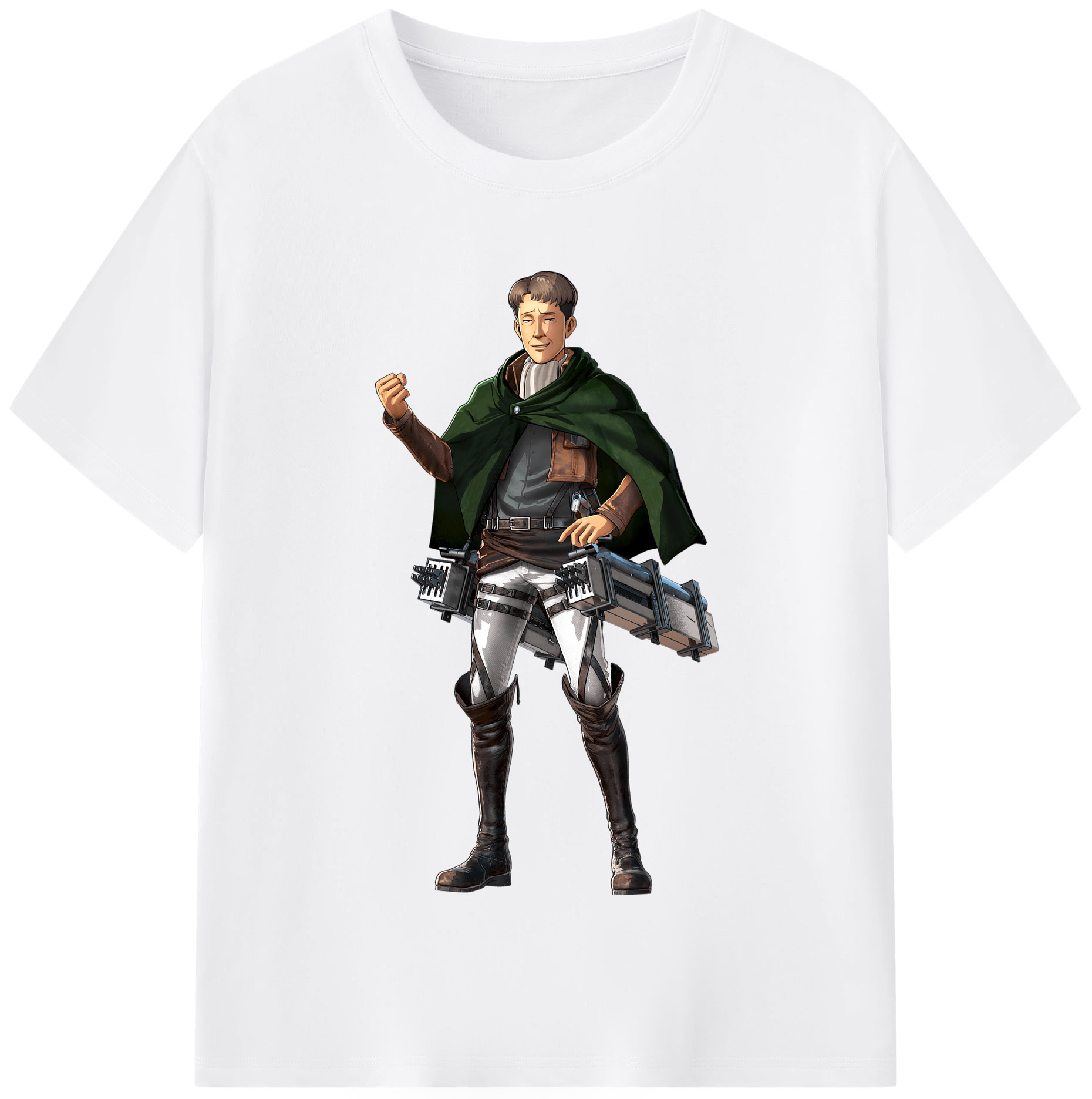 （画像用） 進撃の巨人 Attack on Titan 綿100％半袖Tシャツ（フロントプリント）