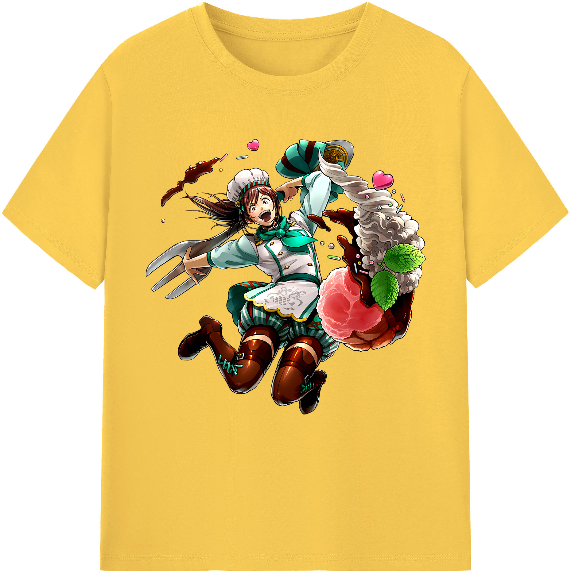 （画像用） 進撃の巨人 サシャ·ブラウス Attack on Titan Sasha Blaus 綿100％半袖Tシャツ（フロントプリント）