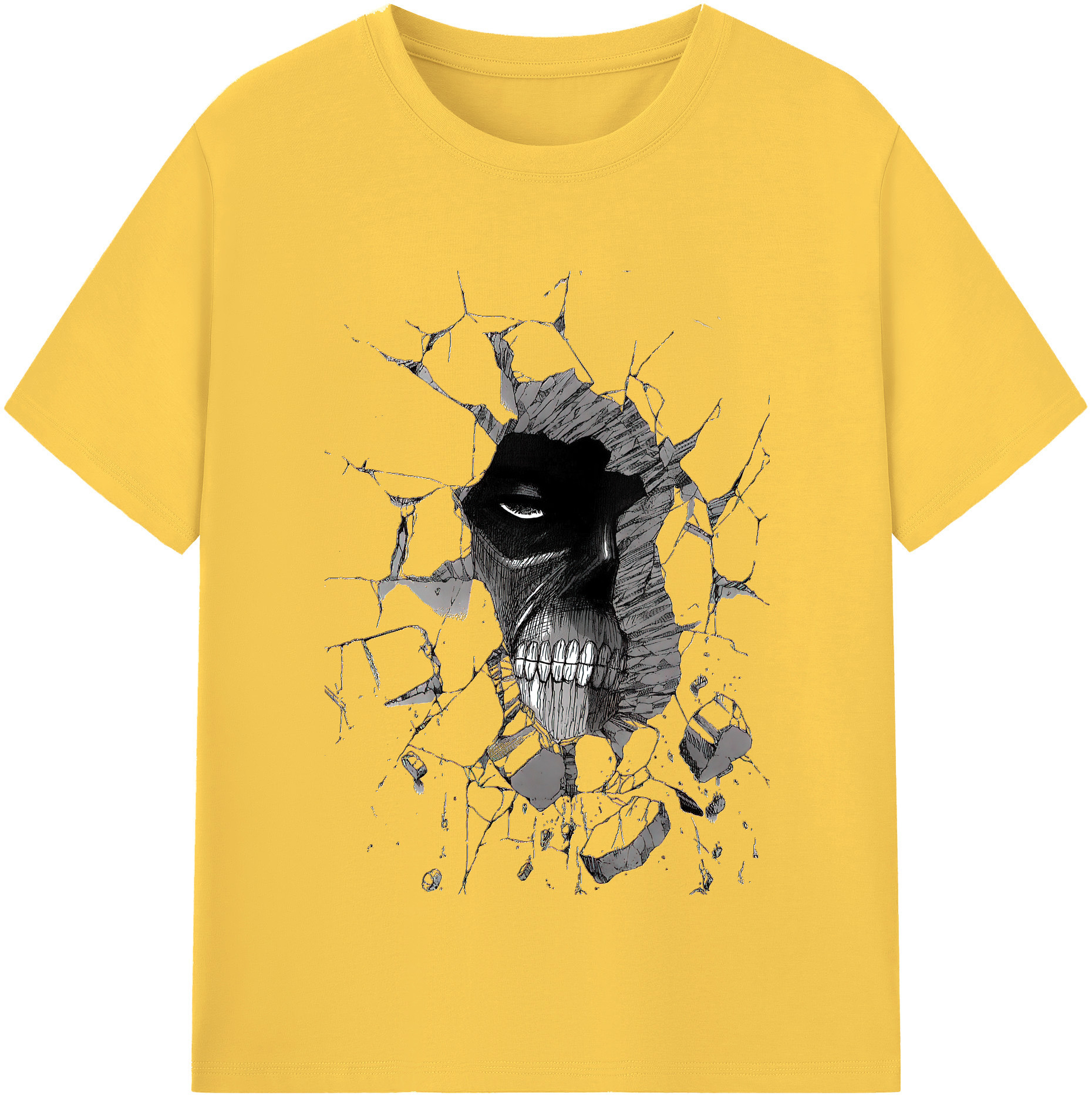 （画像用） 進撃の巨人 Attack on Titan 綿100％半袖Tシャツ（フロントプリント）