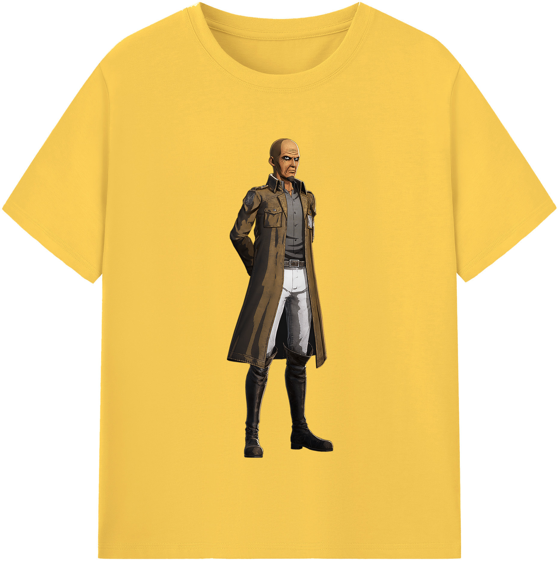 （画像用） 進撃の巨人 Attack on Titan 綿100％半袖Tシャツ（フロントプリント）