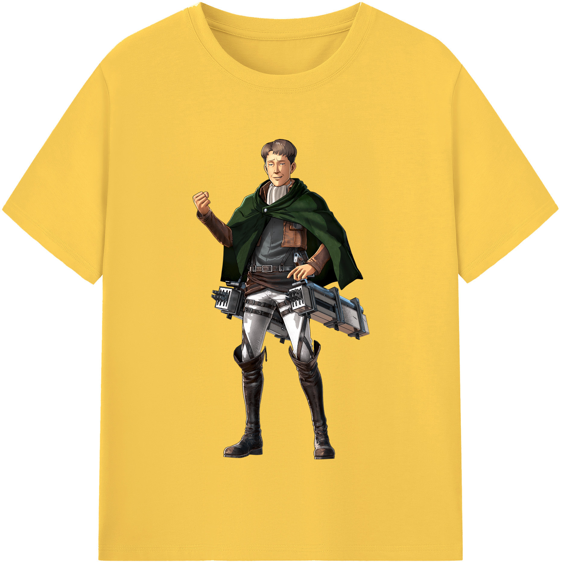 （画像用） 進撃の巨人 Attack on Titan 綿100％半袖Tシャツ（フロントプリント）