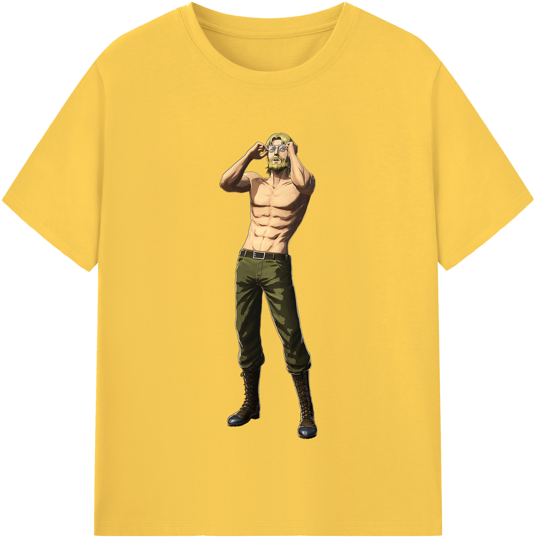 （画像用） 進撃の巨人 Attack on Titan 綿100％半袖Tシャツ（フロントプリント）