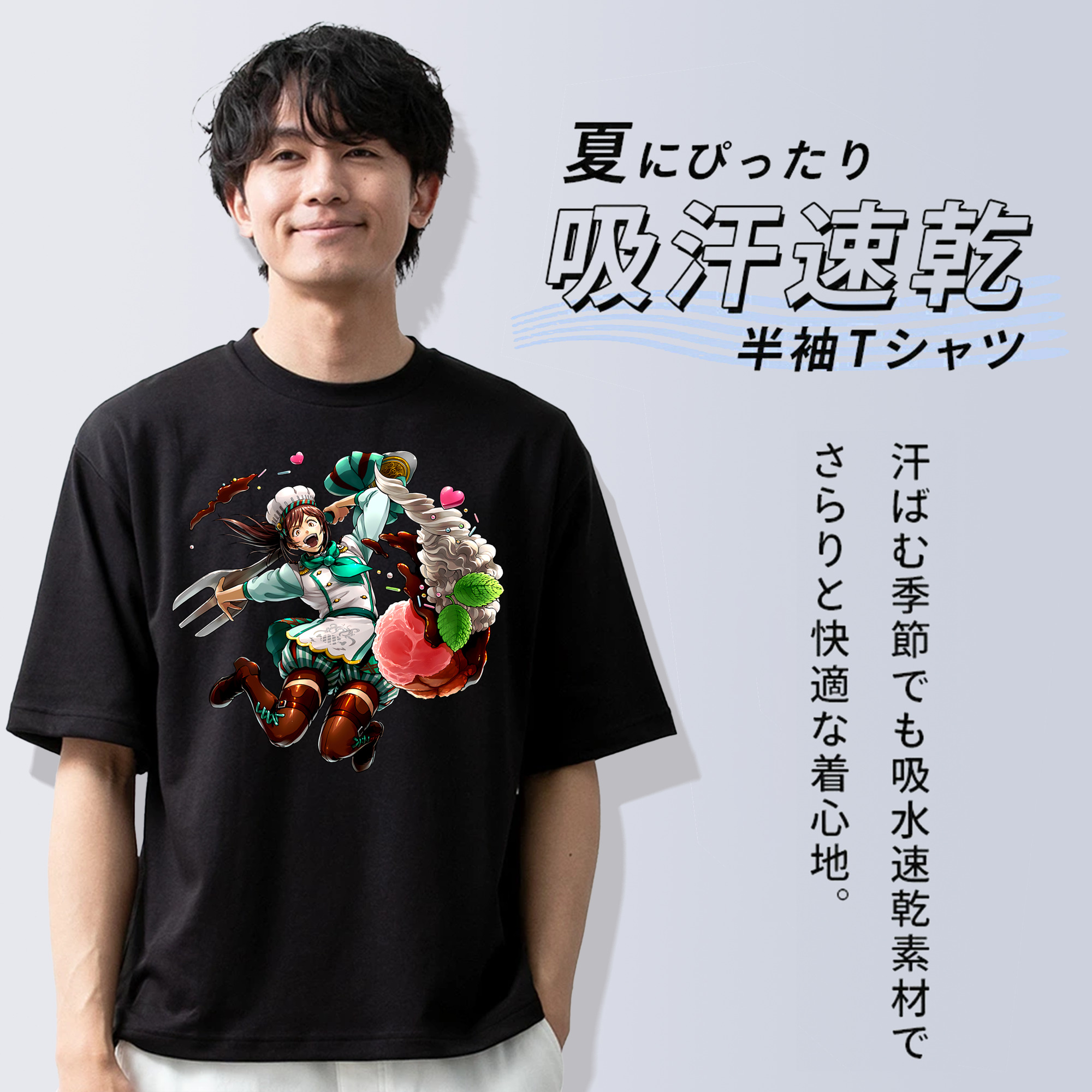 進撃の巨人 サシャ·ブラウス Attack on Titan Sasha Blaus 綿100％半袖Tシャツ（フロントプリント）