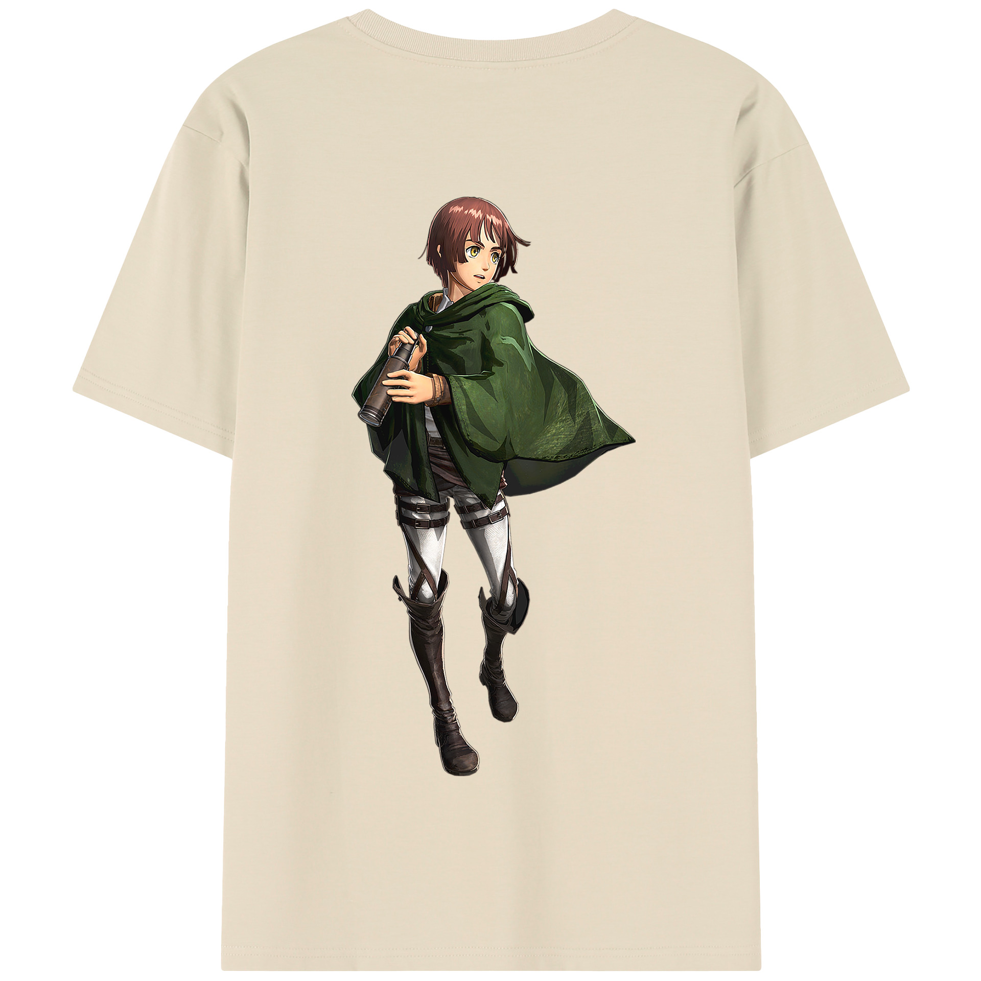 （画像用） 進撃の巨人 Attack on Titan 綿100％半袖Tシャツ（背面プリント）