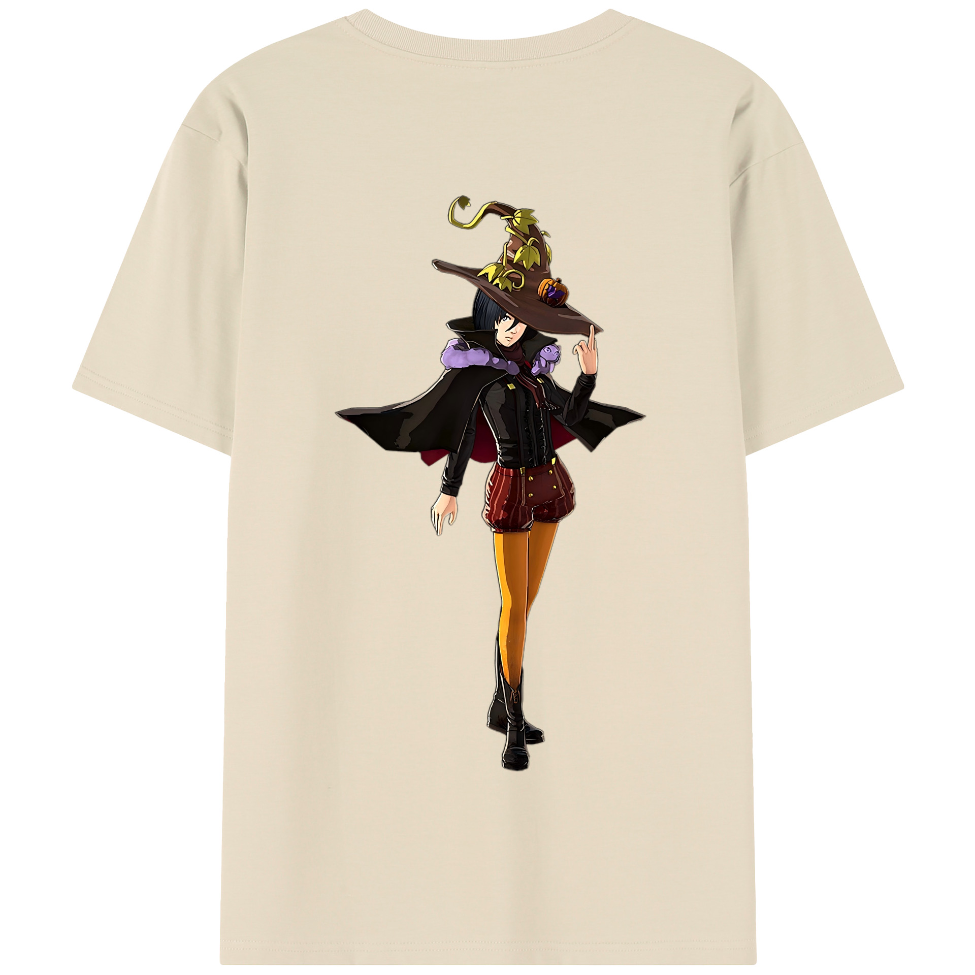 （画像用） 進撃の巨人 ミカサ·アッカーマン Attack on Titan Mikasa Ackerman 綿100％半袖Tシャツ（背面プリント）
