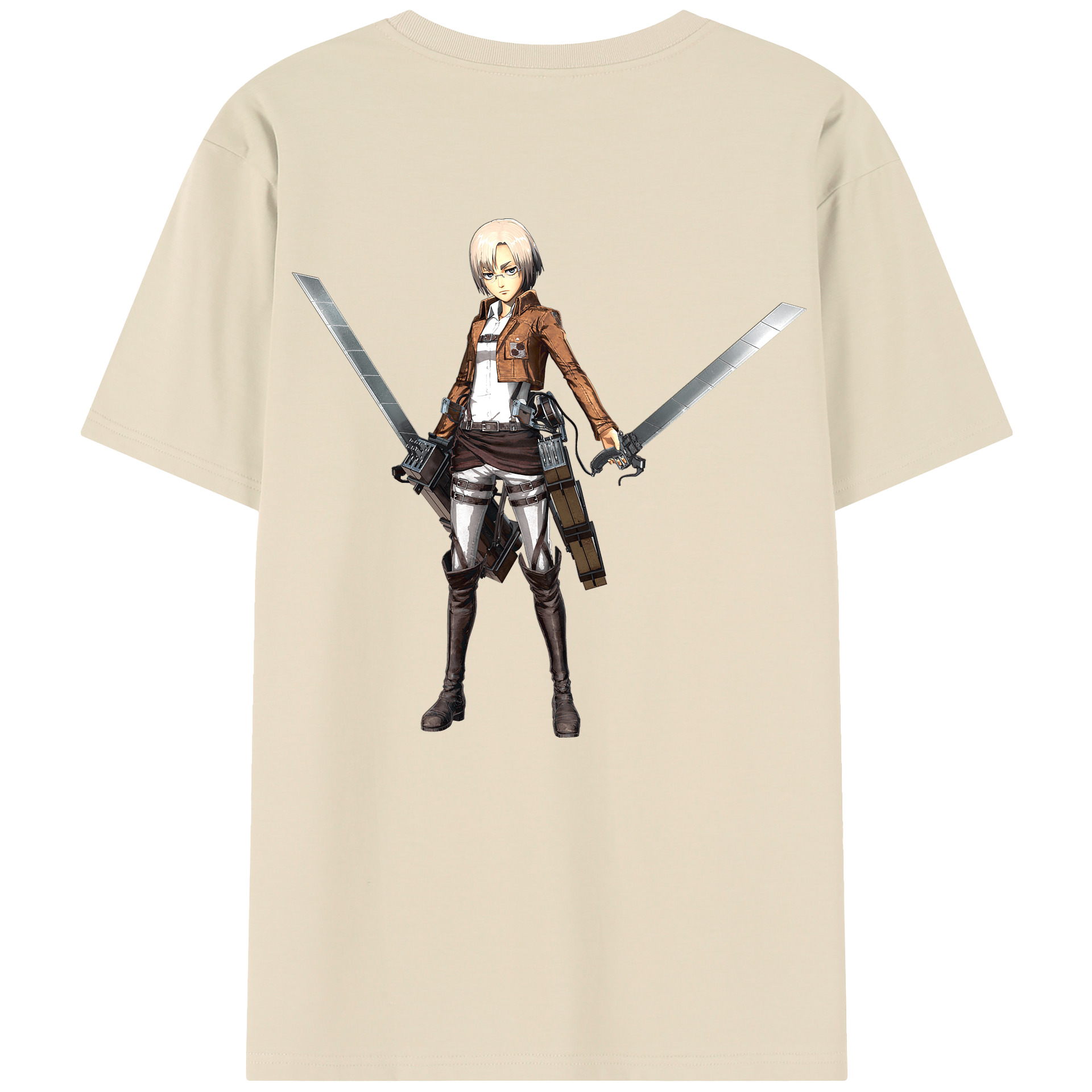 （画像用）  綿100％半袖Tシャツ（背面プリント）