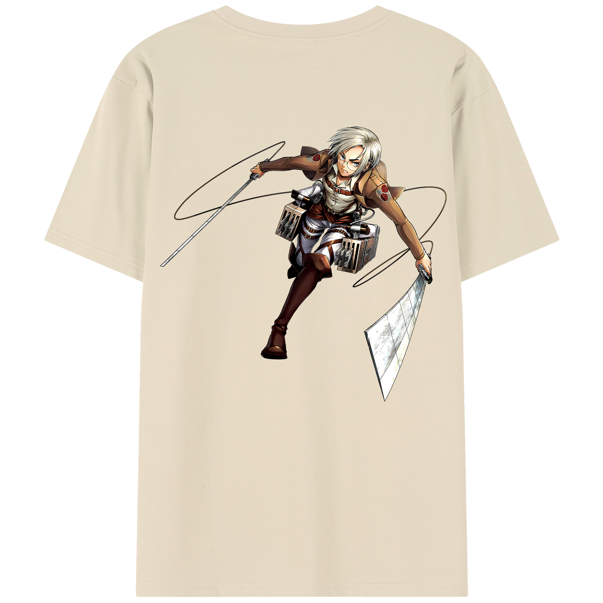（画像用）  綿100％半袖Tシャツ（背面プリント）