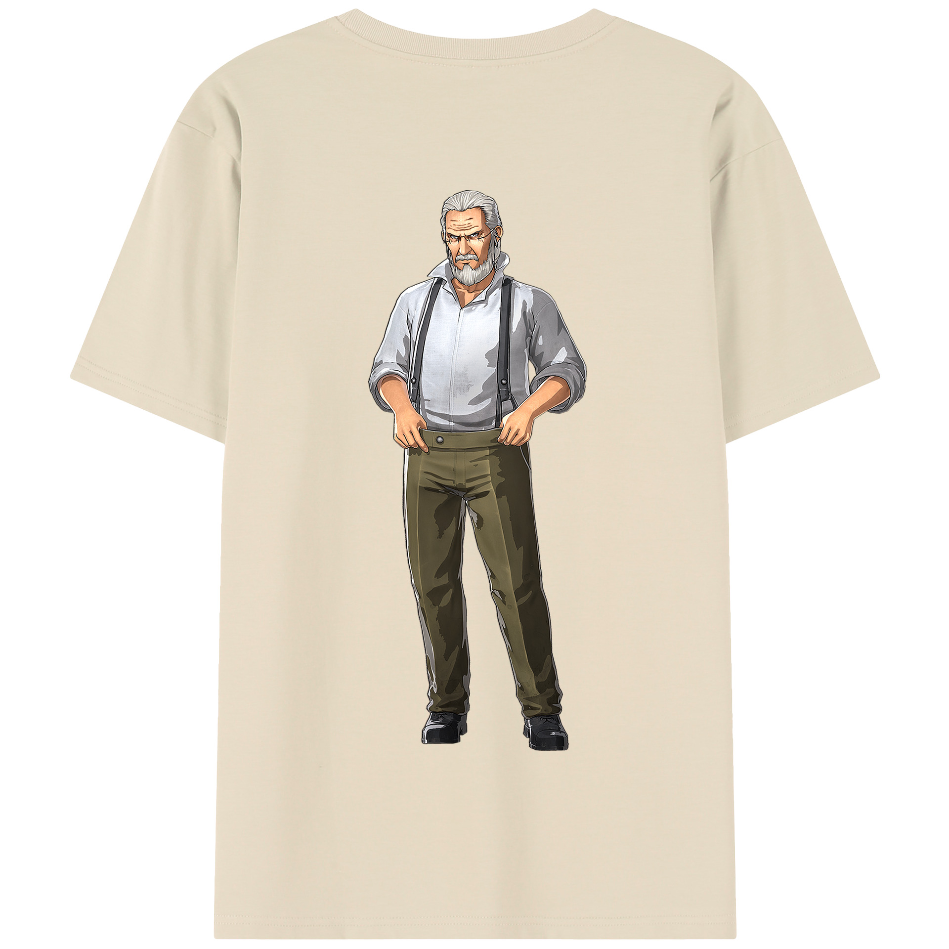 （画像用） 進撃の巨人 Attack on Titan 綿100％半袖Tシャツ（背面プリント）