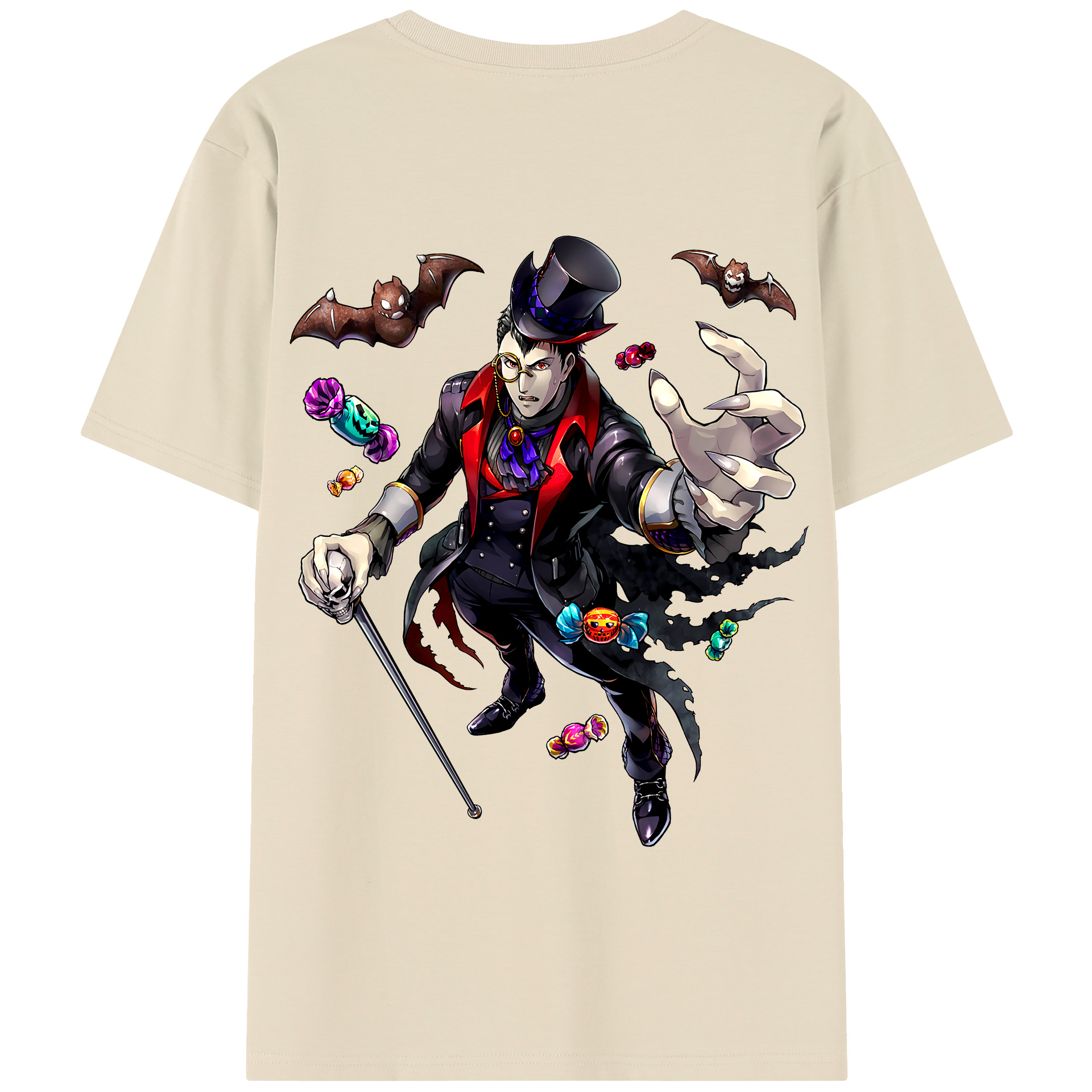 （画像用） 進撃の巨人 Attack on Titan 綿100％半袖Tシャツ（背面プリント）