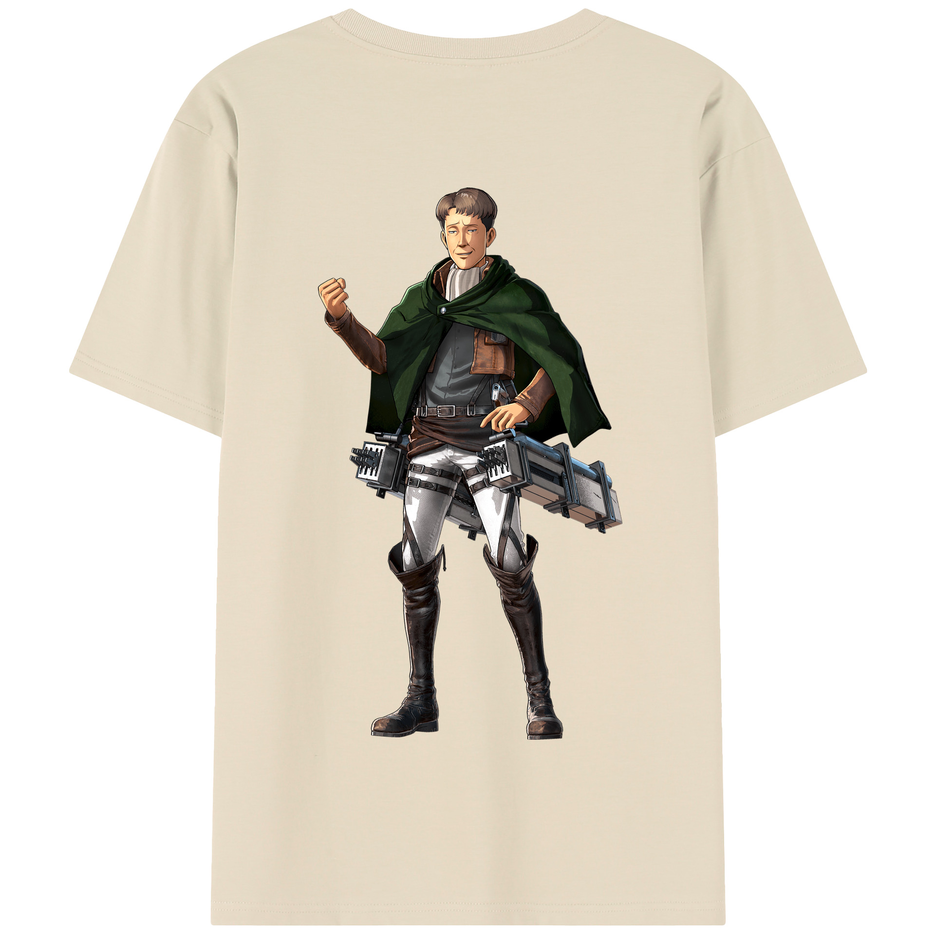 （画像用） 進撃の巨人 Attack on Titan 綿100％半袖Tシャツ（背面プリント）