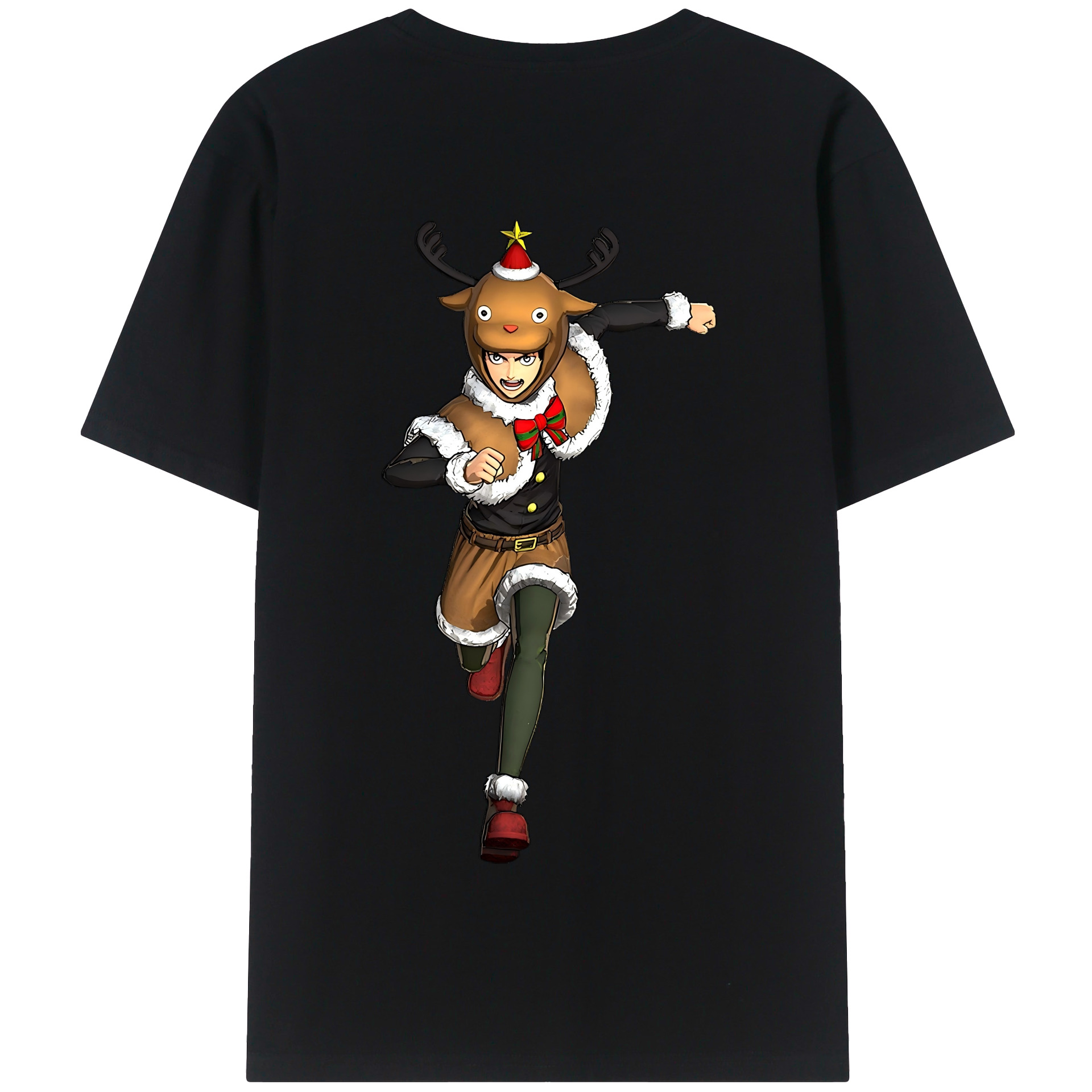 （画像用） 進撃の巨人 エレン･イェーガー Attack on Titan Eren Jäger 綿100％半袖Tシャツ（背面プリント）
