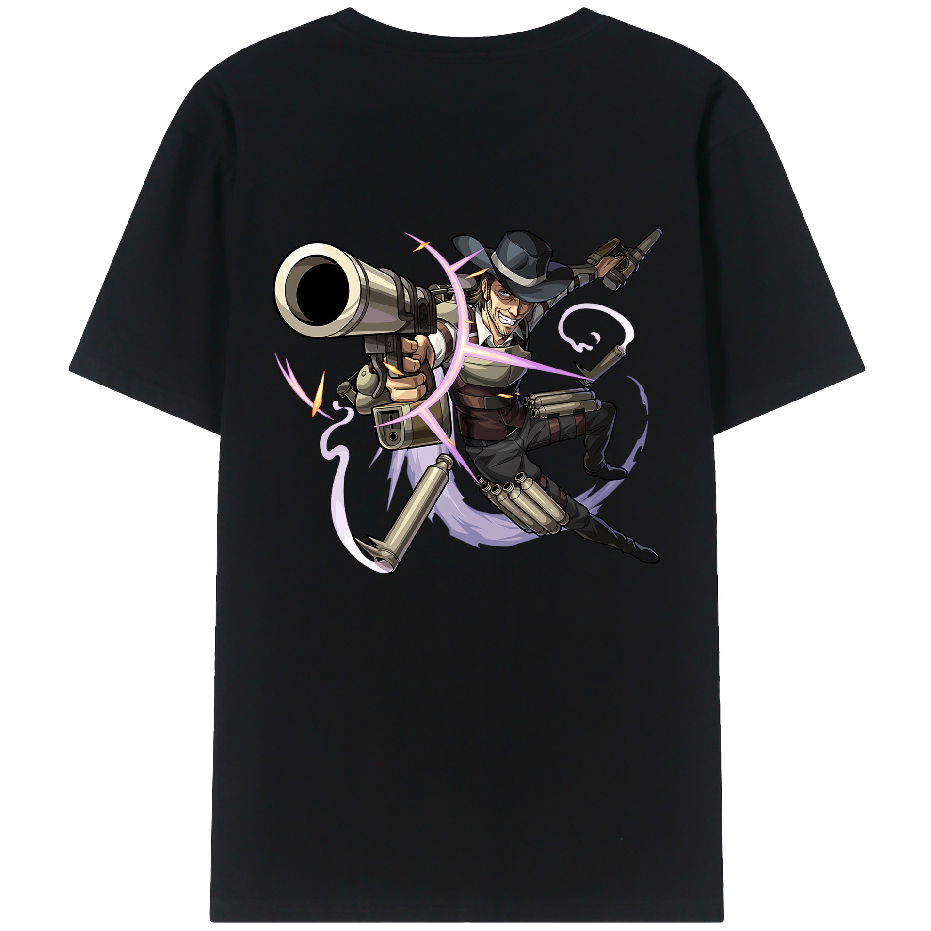 （画像用） 進撃の巨人 ケニー·アッカーマン Attack on Titan Kenny Ackerman 綿100％半袖Tシャツ（背面プリント）