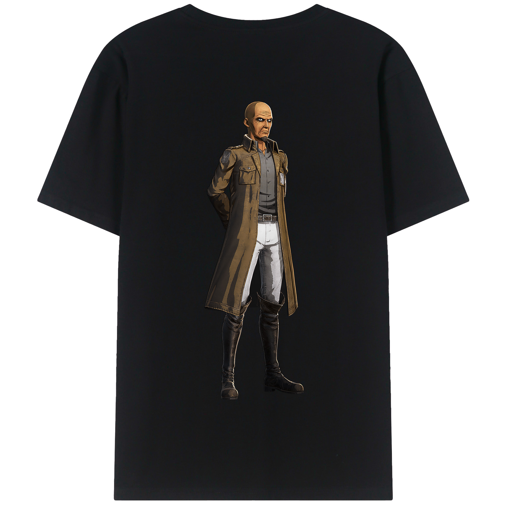 （画像用） 進撃の巨人 Attack on Titan 綿100％半袖Tシャツ（背面プリント）