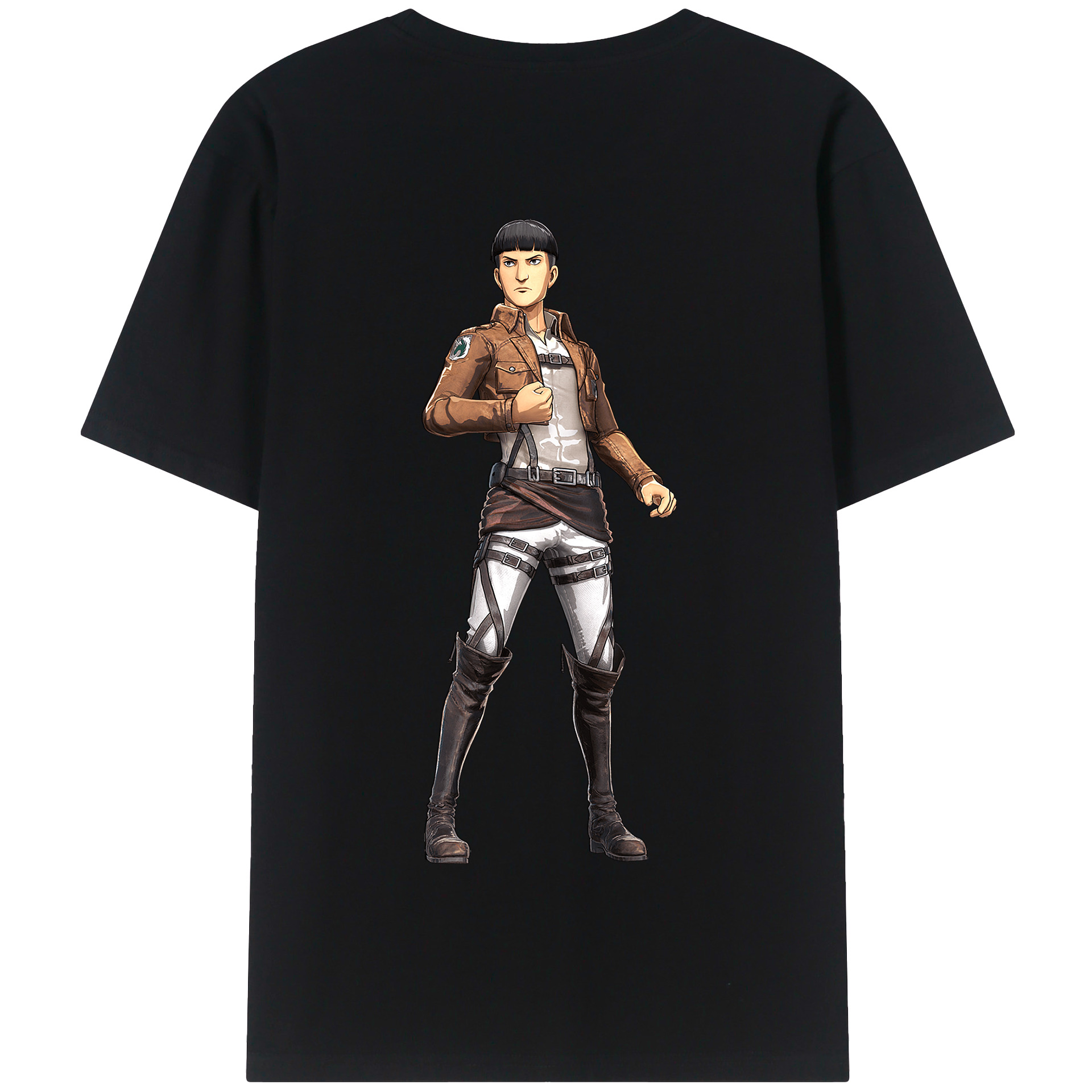 （画像用） 進撃の巨人 Attack on Titan 綿100％半袖Tシャツ（背面プリント）
