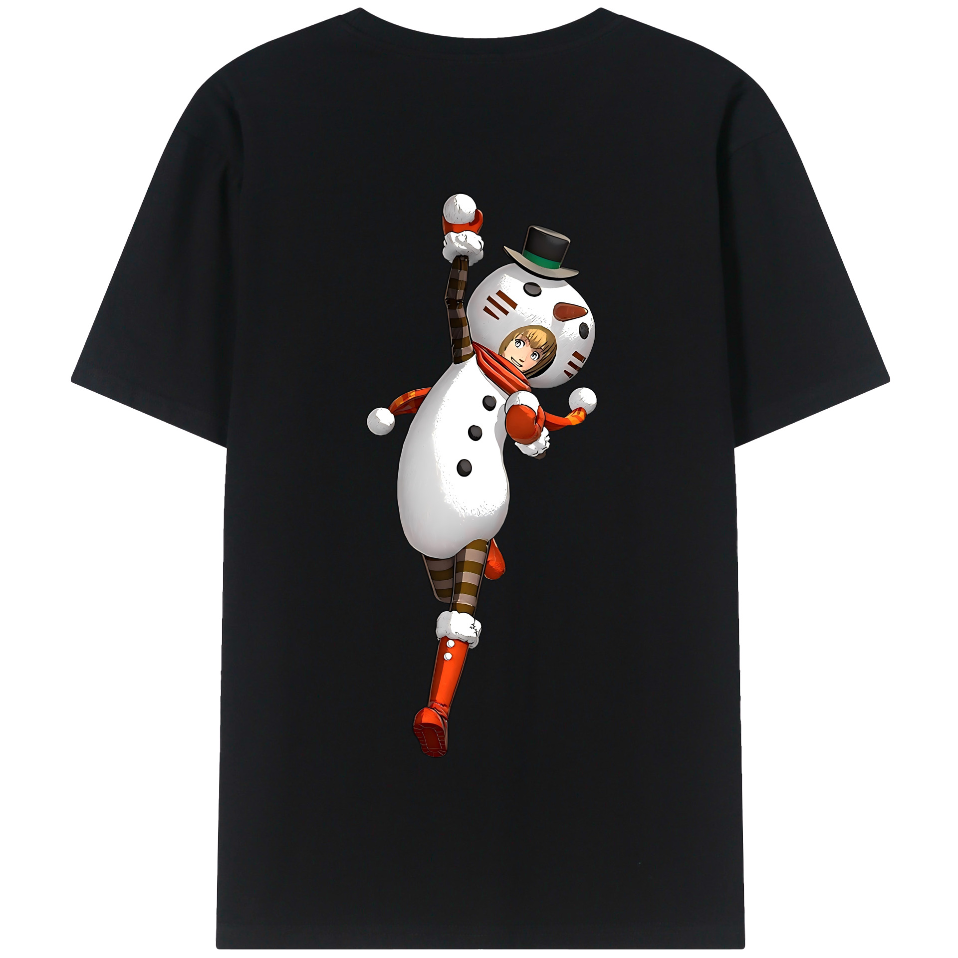 （画像用） 進撃の巨人 アルミン·アルレルト Attack on Titan Armin Arlert 綿100％半袖Tシャツ（背面プリント）