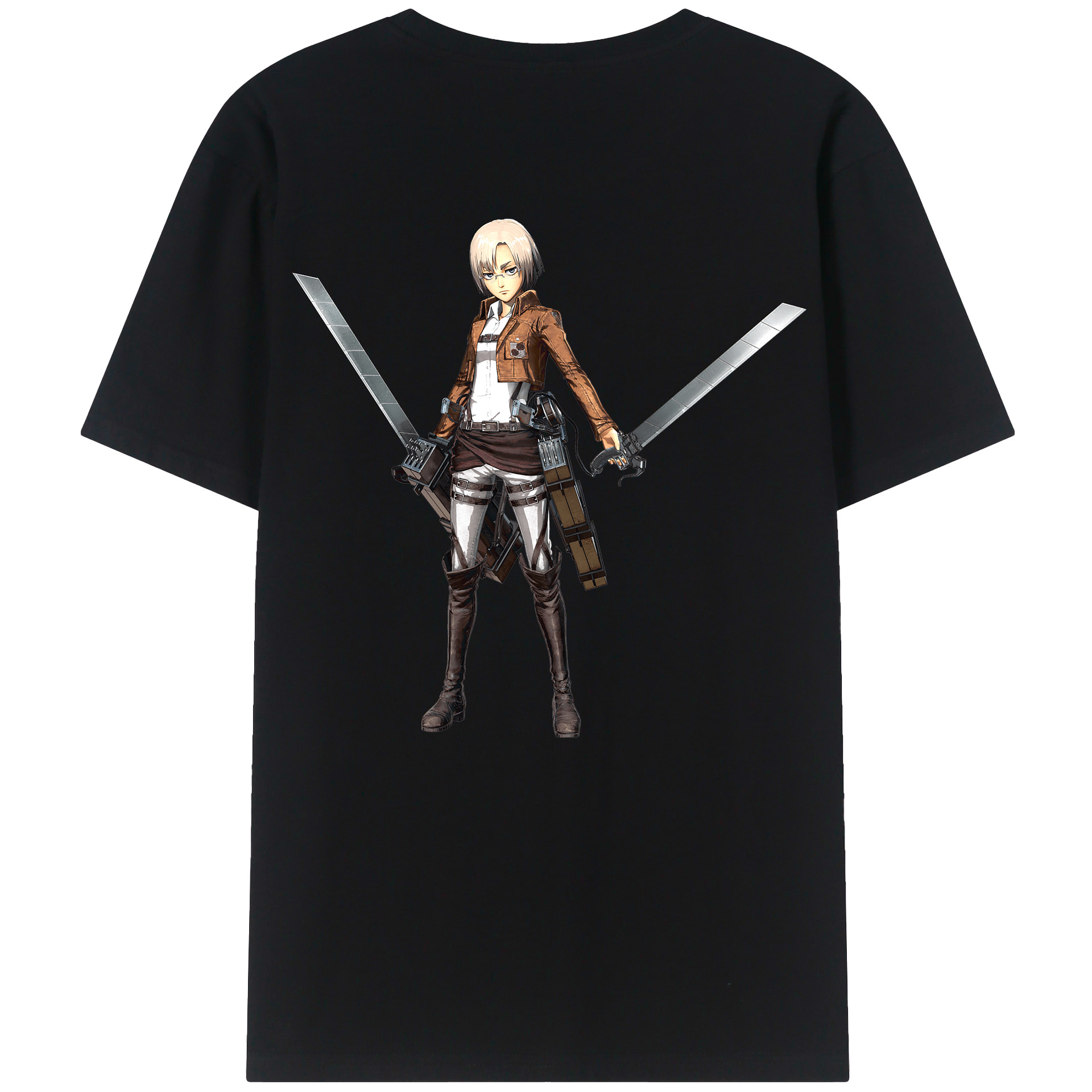 （画像用）  綿100％半袖Tシャツ（背面プリント）
