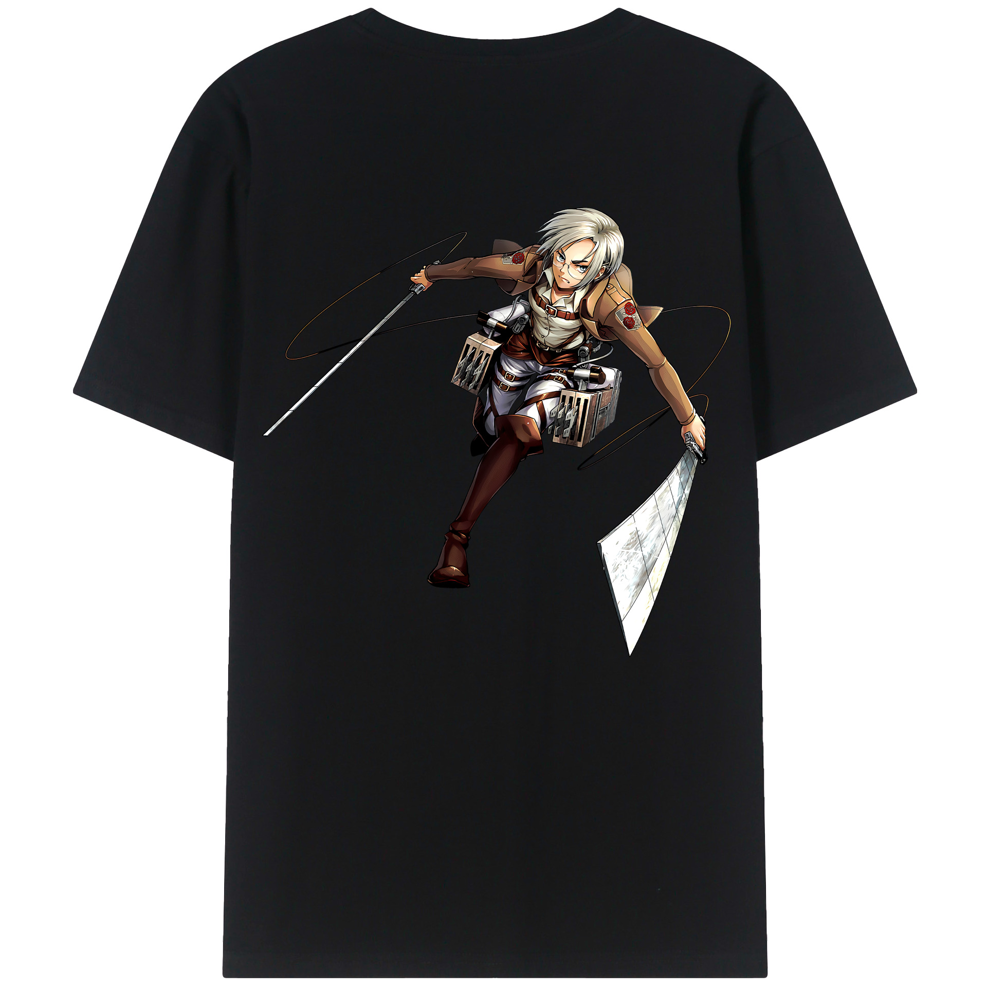 （画像用）  綿100％半袖Tシャツ（背面プリント）