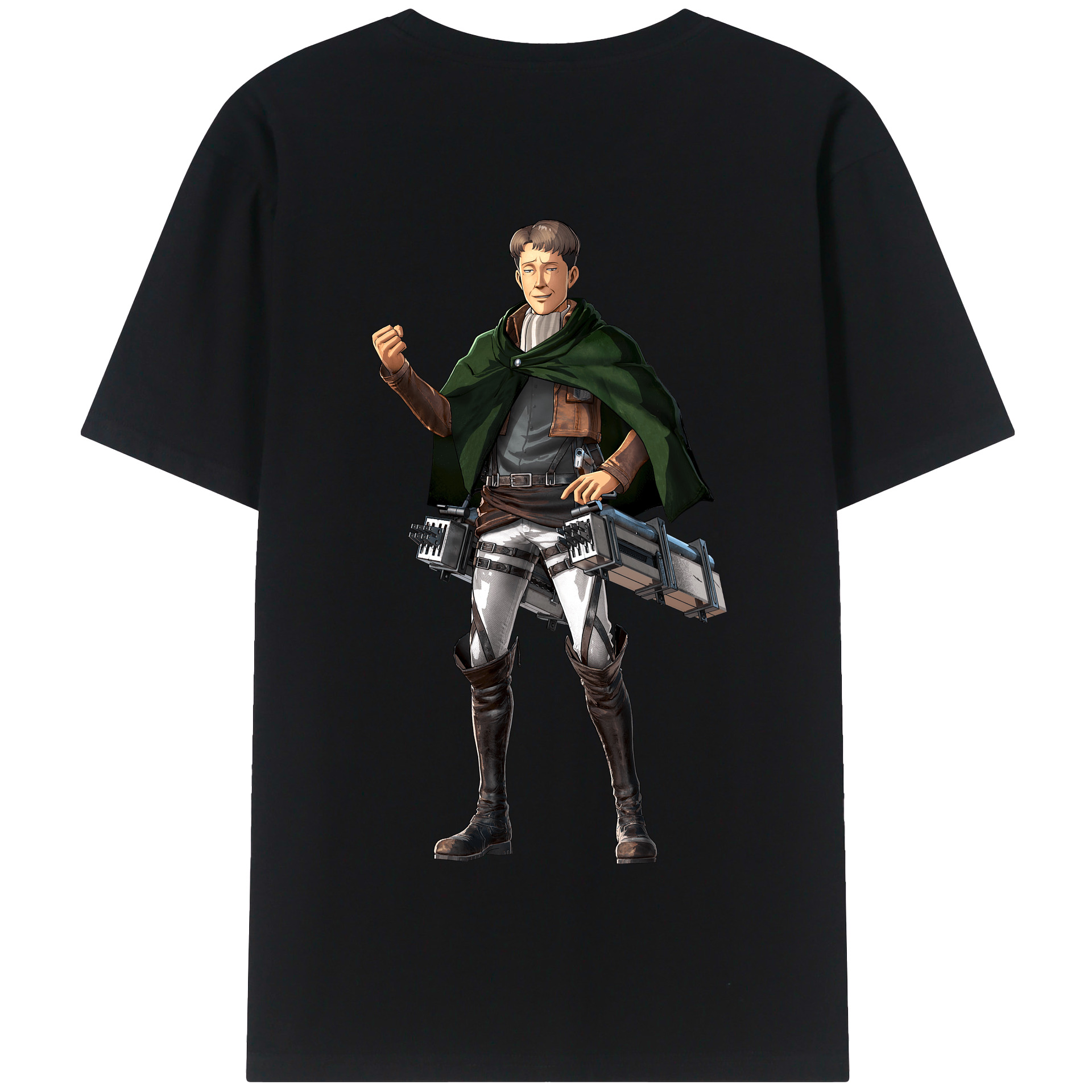 （画像用） 進撃の巨人 Attack on Titan 綿100％半袖Tシャツ（背面プリント）