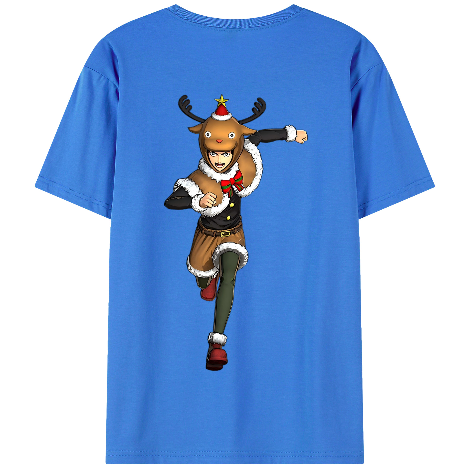 （画像用） 進撃の巨人 エレン･イェーガー Attack on Titan Eren Jäger 綿100％半袖Tシャツ（背面プリント）