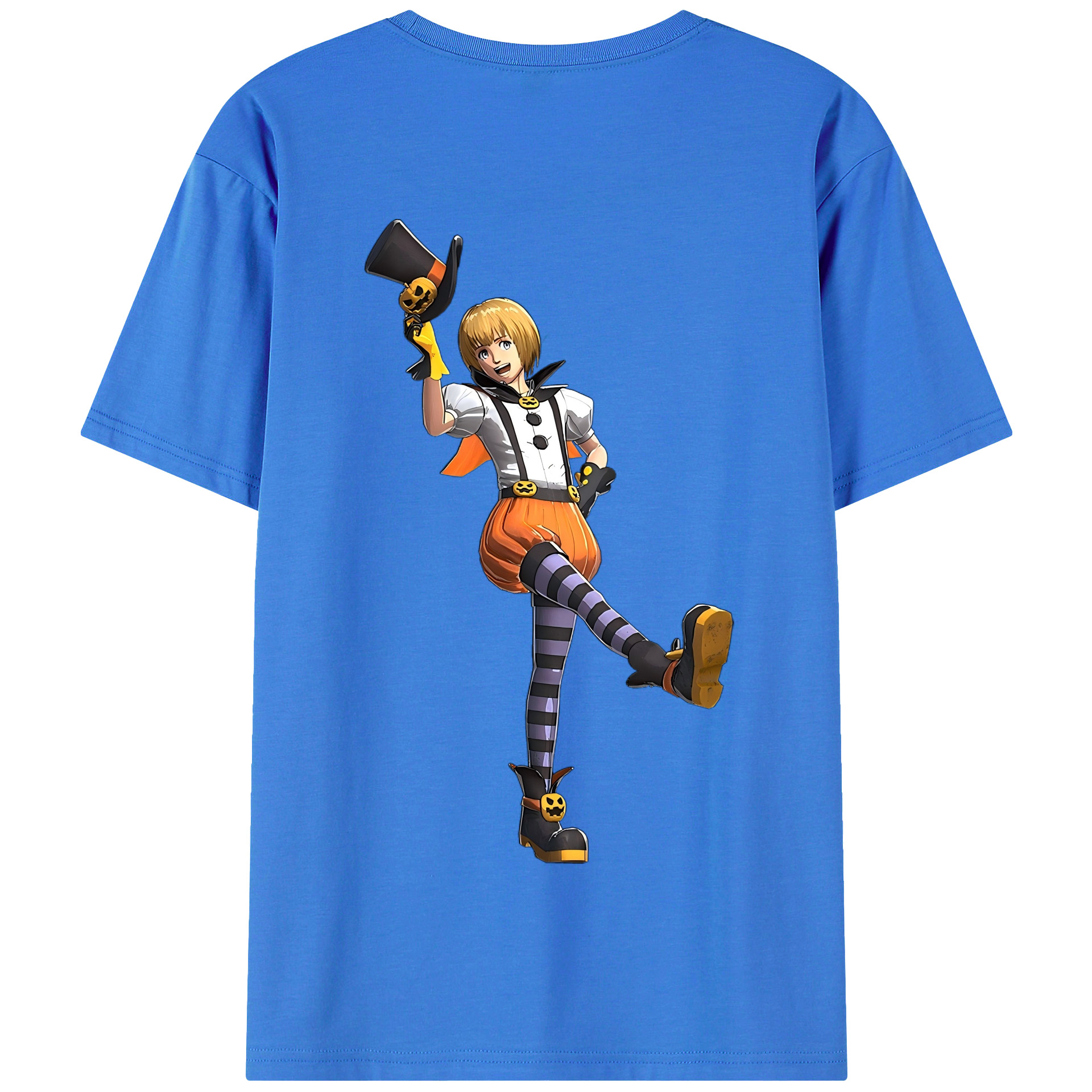（画像用） 進撃の巨人 アルミン·アルレルト Attack on Titan Armin Arlert 綿100％半袖Tシャツ（背面プリント）