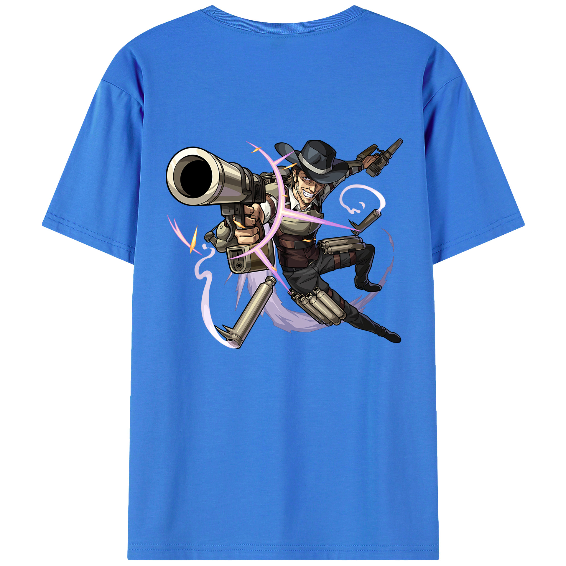（画像用） 進撃の巨人 ケニー·アッカーマン Attack on Titan Kenny Ackerman 綿100％半袖Tシャツ（背面プリント）