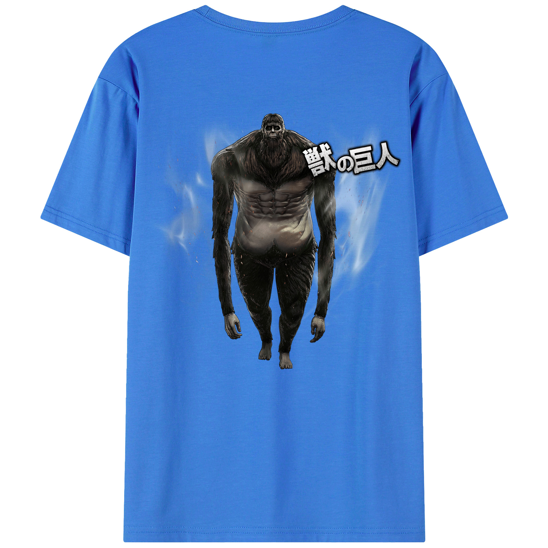 （画像用） 進撃の巨人 Attack on Titan 綿100％半袖Tシャツ（背面プリント）