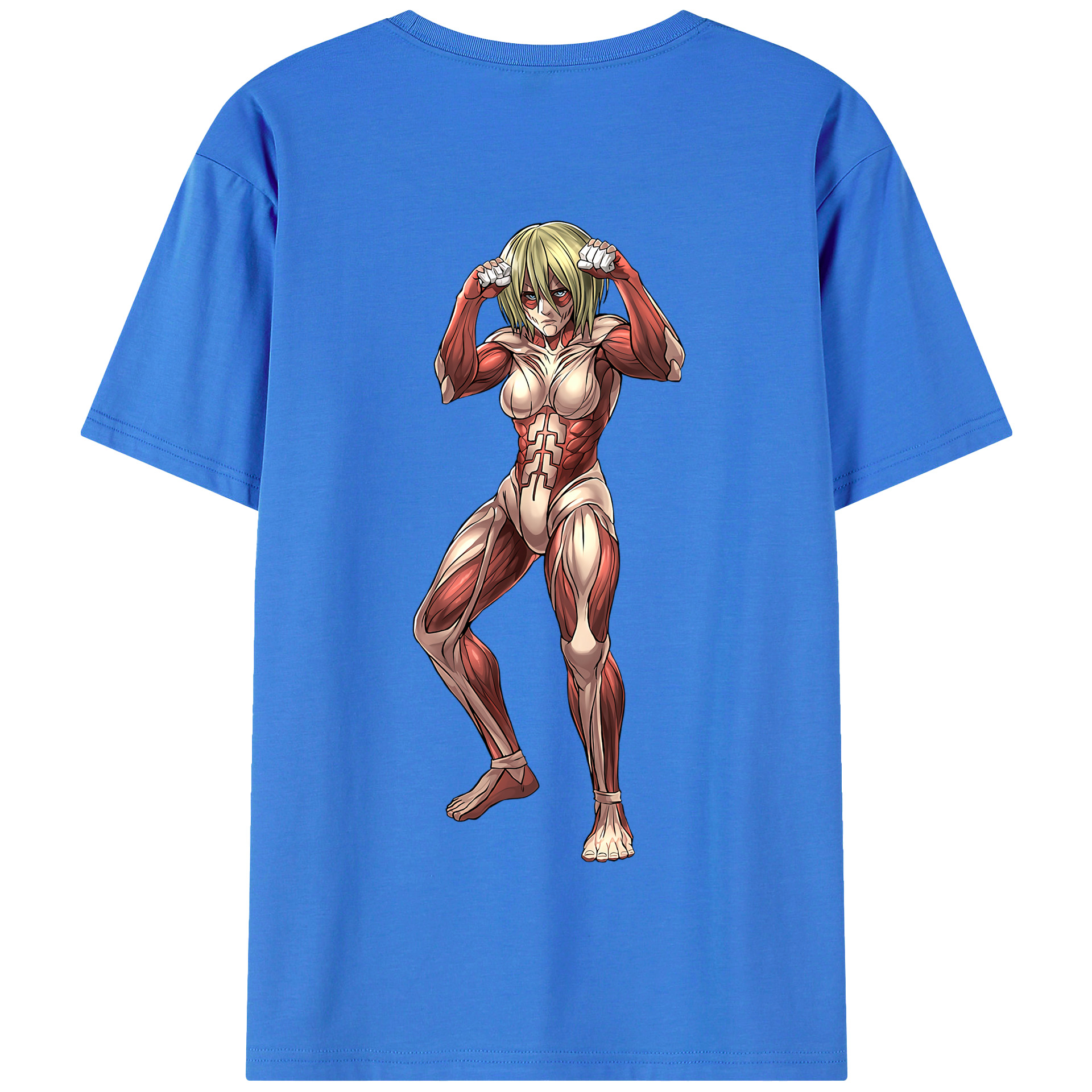 （画像用） 進撃の巨人 Attack on Titan 綿100％半袖Tシャツ（背面プリント）