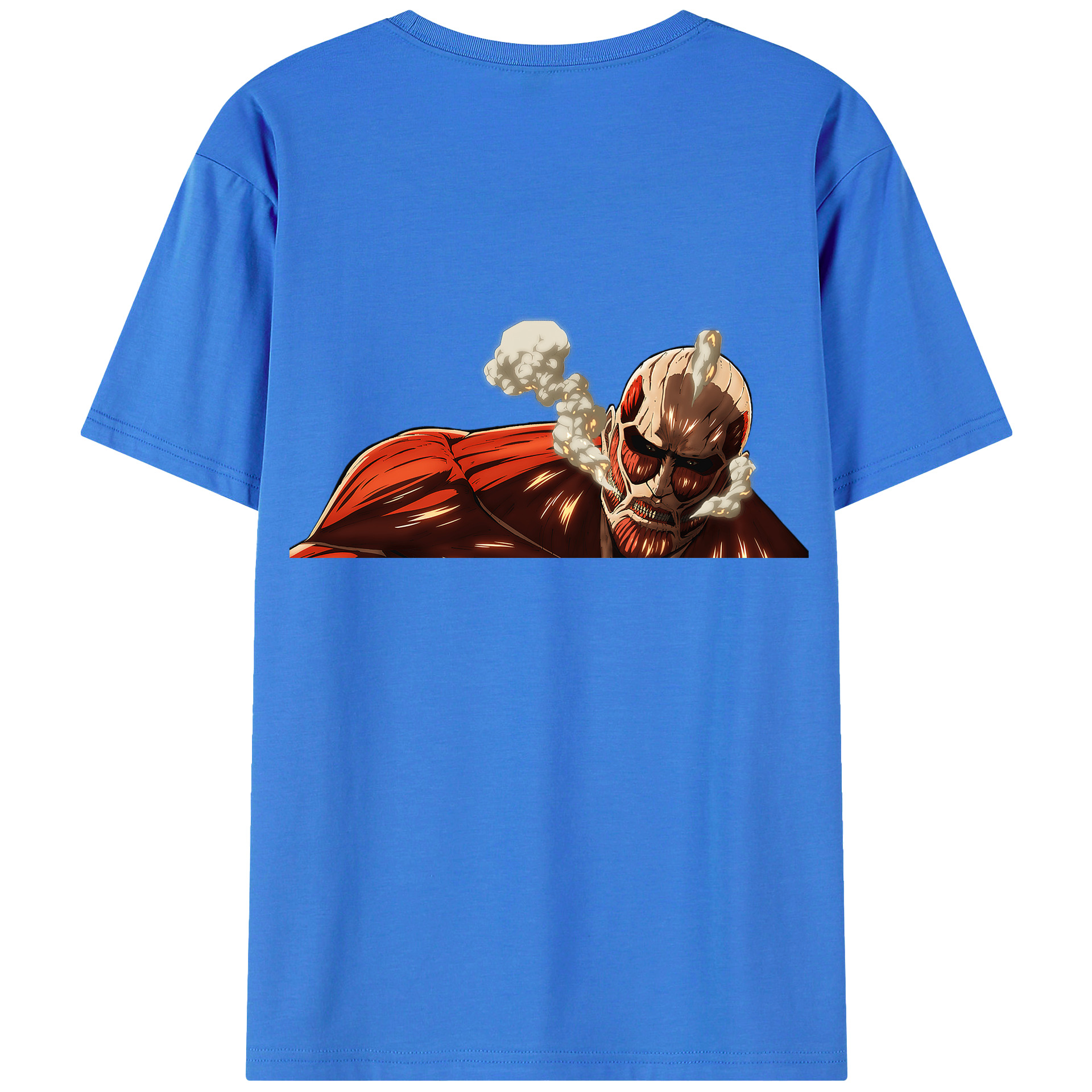 （画像用） 進撃の巨人 Attack on Titan 綿100％半袖Tシャツ（背面プリント）