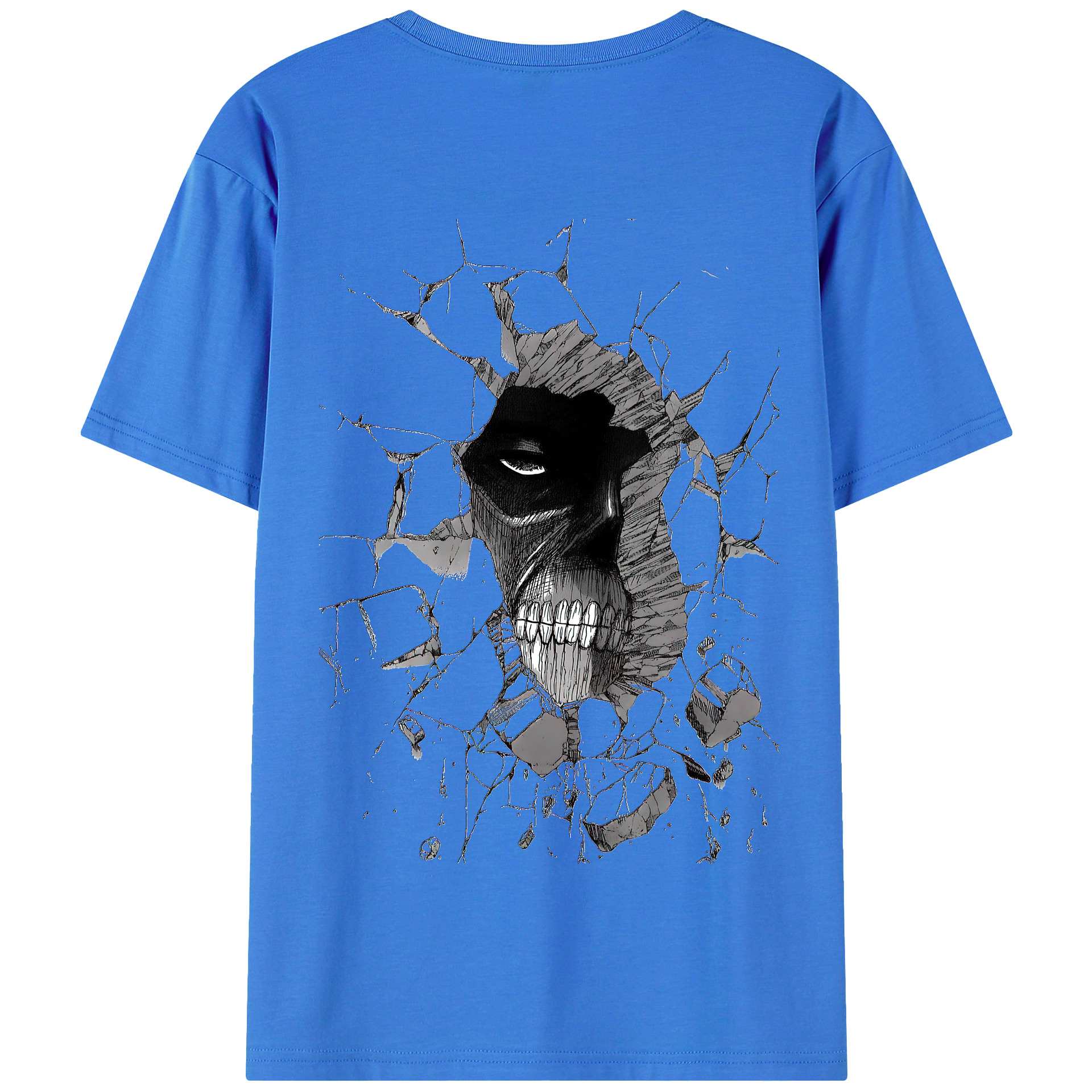 （画像用） 進撃の巨人 Attack on Titan 綿100％半袖Tシャツ（背面プリント）