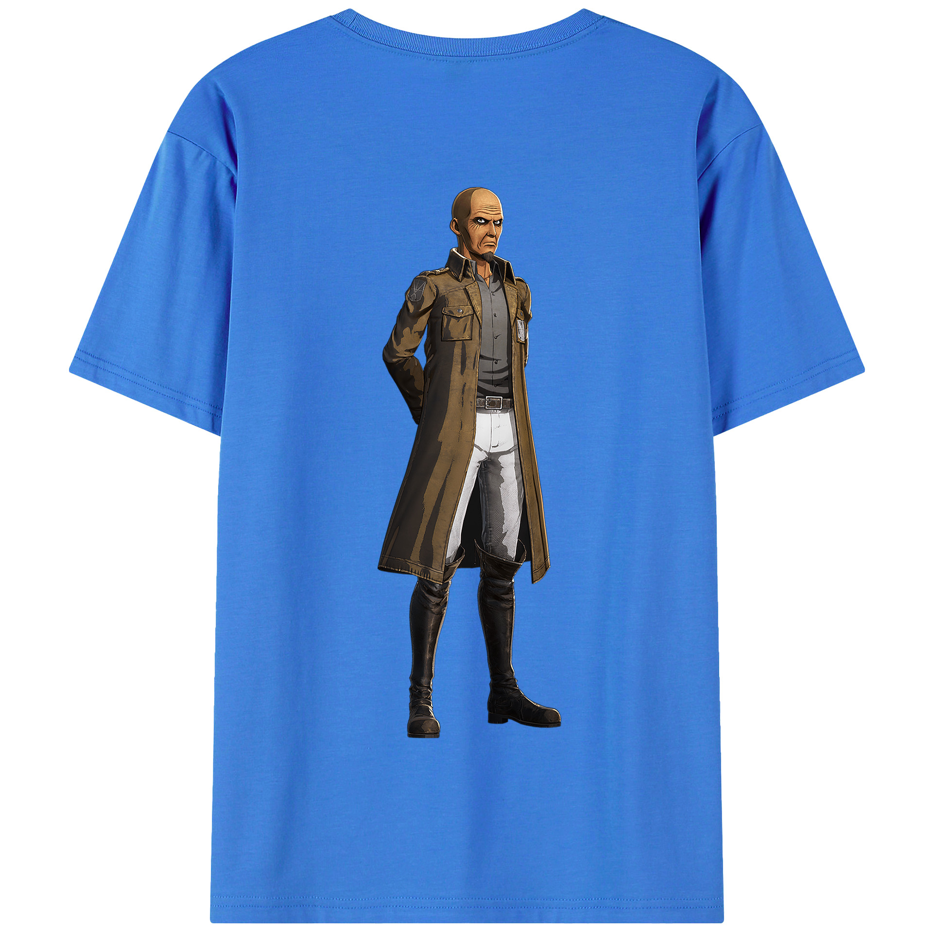 （画像用） 進撃の巨人 Attack on Titan 綿100％半袖Tシャツ（背面プリント）