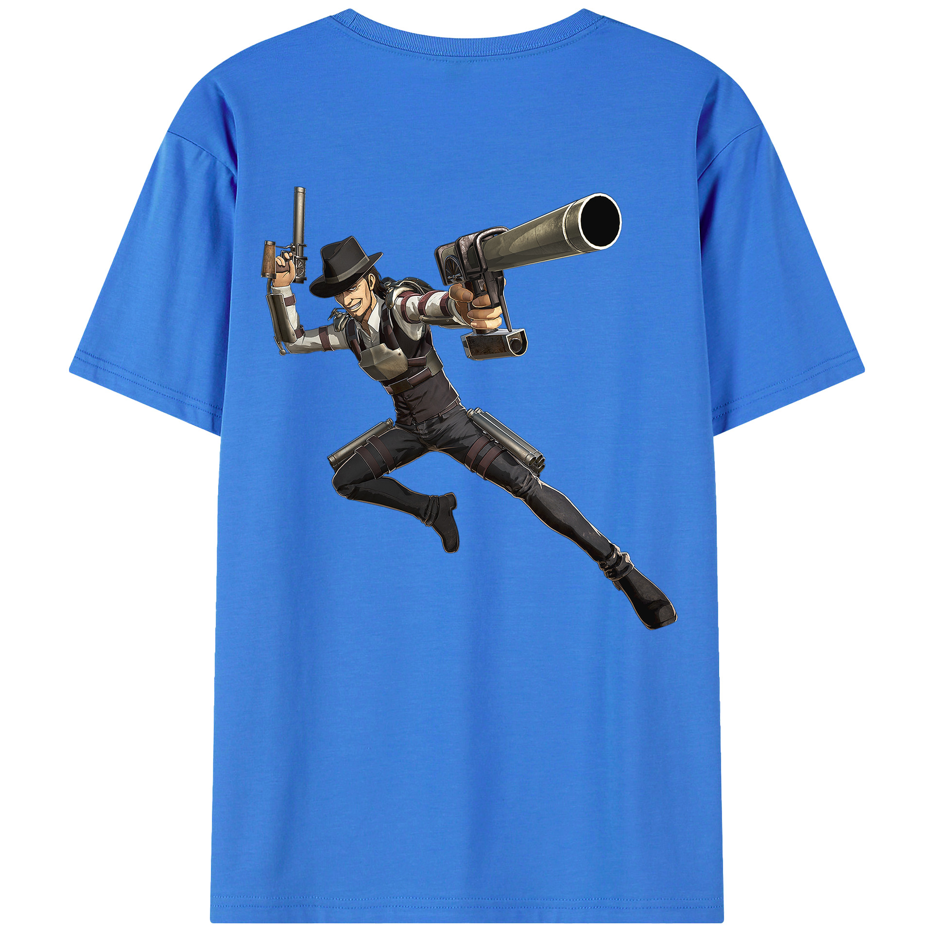 （画像用） 進撃の巨人 Attack on Titan 綿100％半袖Tシャツ（背面プリント）