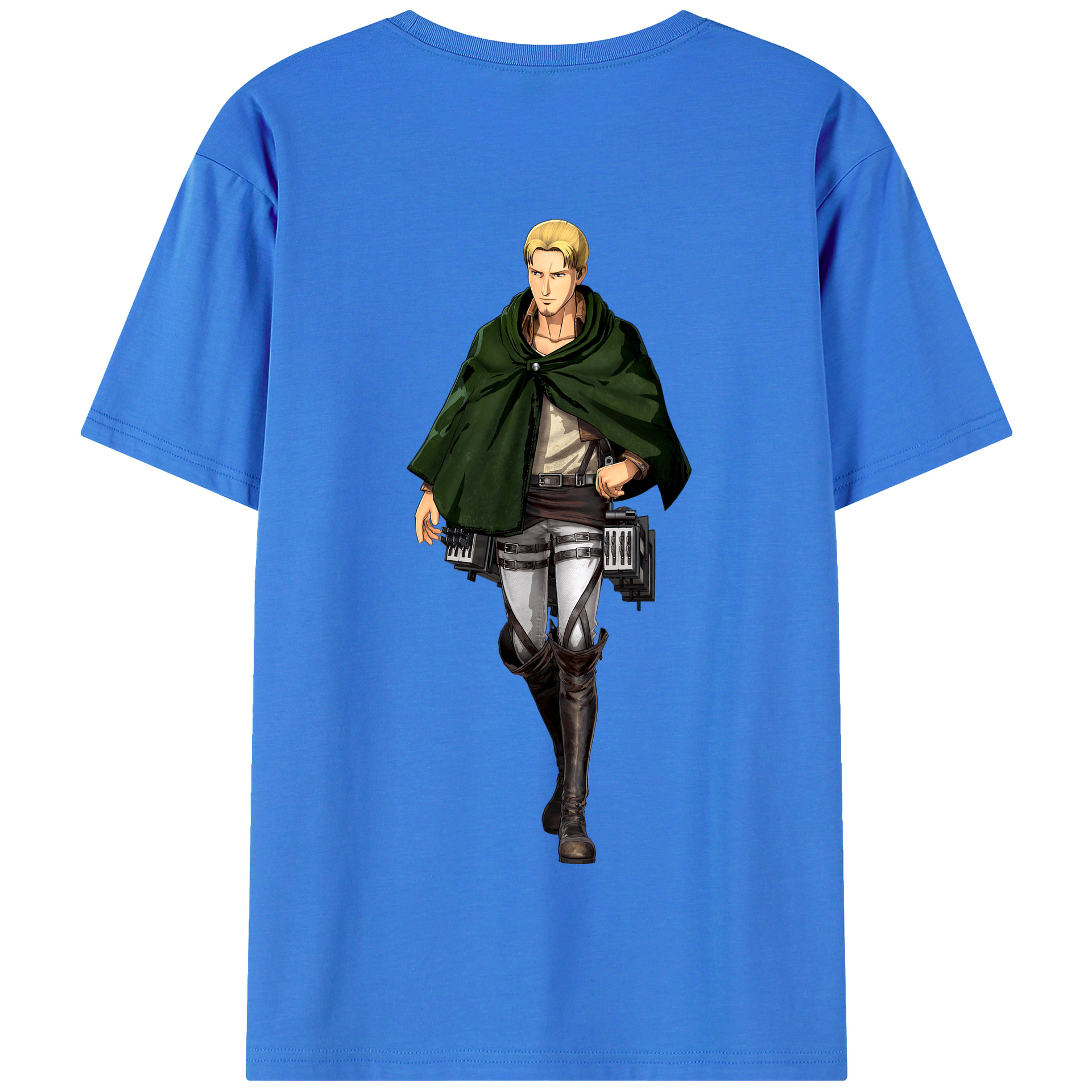 （画像用） 進撃の巨人 Attack on Titan 綿100％半袖Tシャツ（背面プリント）