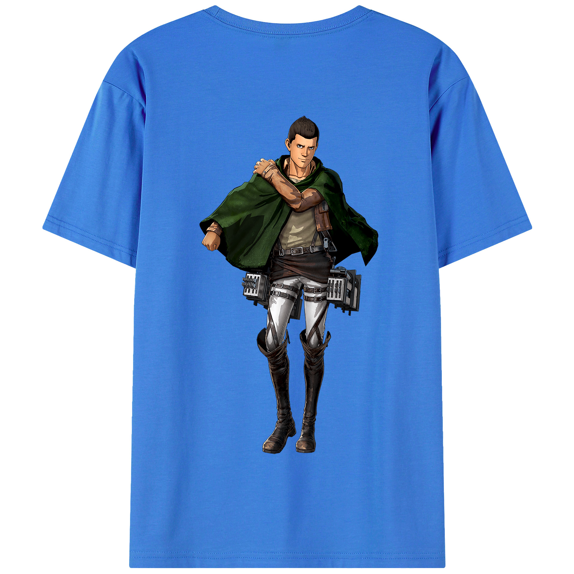 （画像用） 進撃の巨人 Attack on Titan 綿100％半袖Tシャツ（背面プリント）