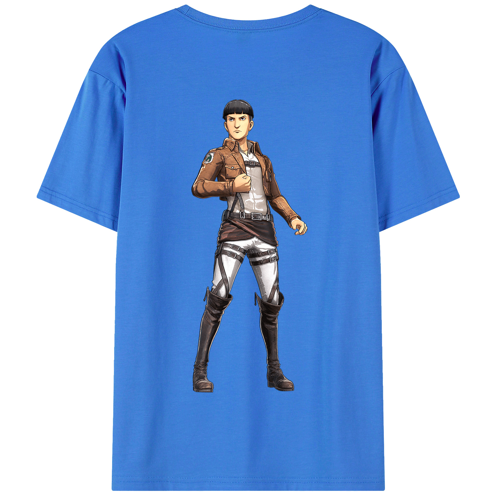 （画像用） 進撃の巨人 Attack on Titan 綿100％半袖Tシャツ（背面プリント）
