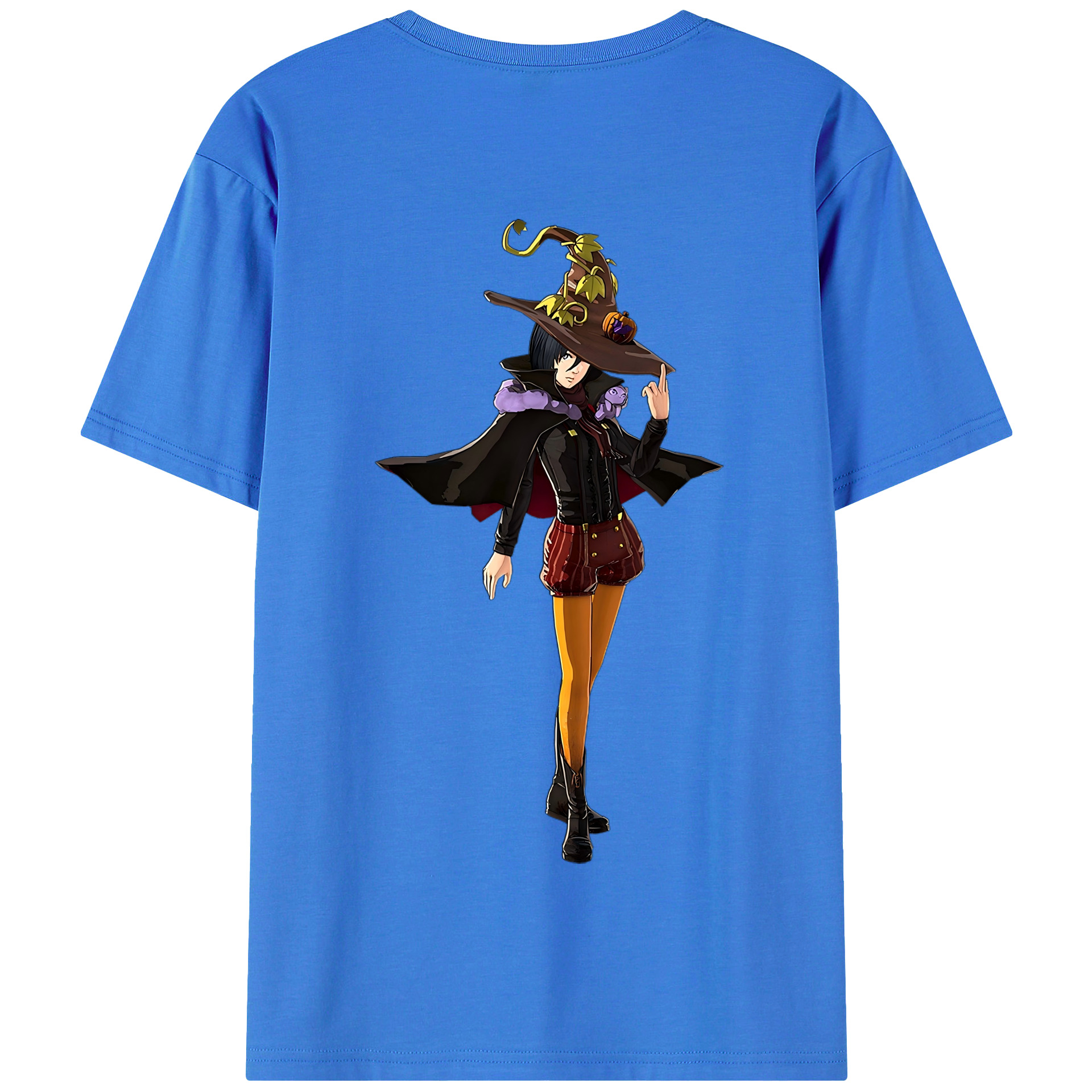 （画像用） 進撃の巨人 ミカサ·アッカーマン Attack on Titan Mikasa Ackerman 綿100％半袖Tシャツ（背面プリント）