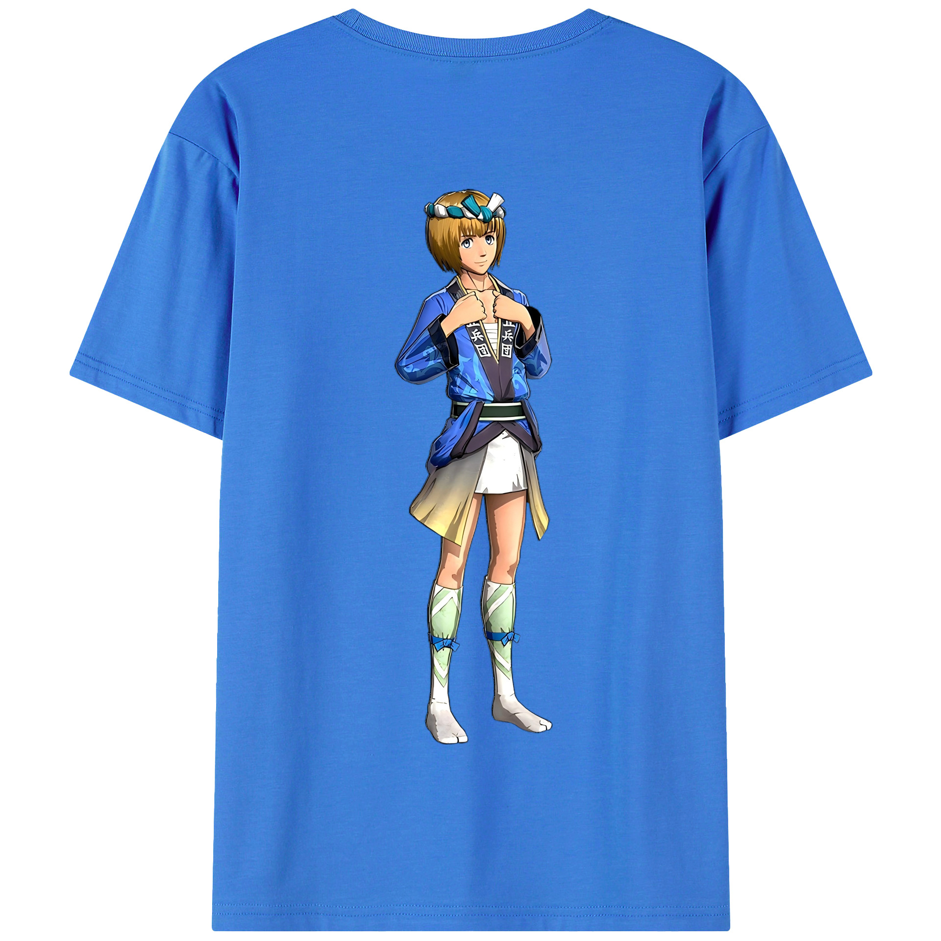 （画像用） 進撃の巨人 アルミン·アルレルト Attack on Titan Armin Arlert 綿100％半袖Tシャツ（背面プリント）