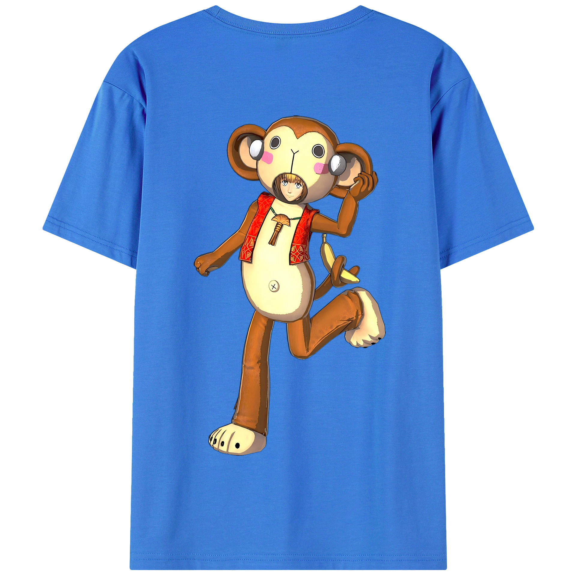 （画像用） 進撃の巨人 アルミン·アルレルト Attack on Titan Armin Arlert 綿100％半袖Tシャツ（背面プリント）