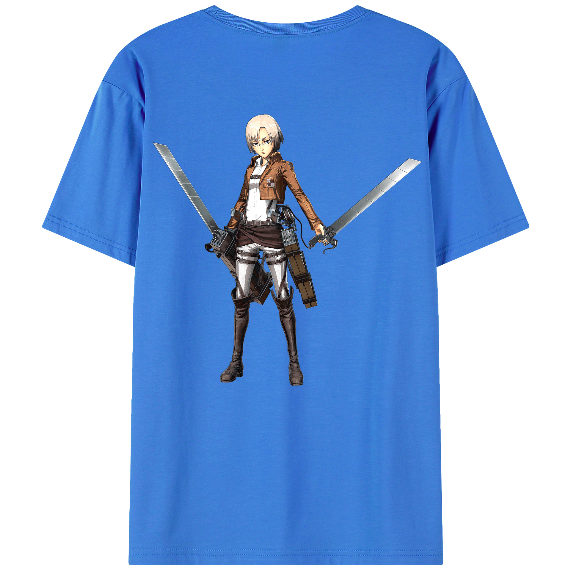 （画像用）  綿100％半袖Tシャツ（背面プリント）