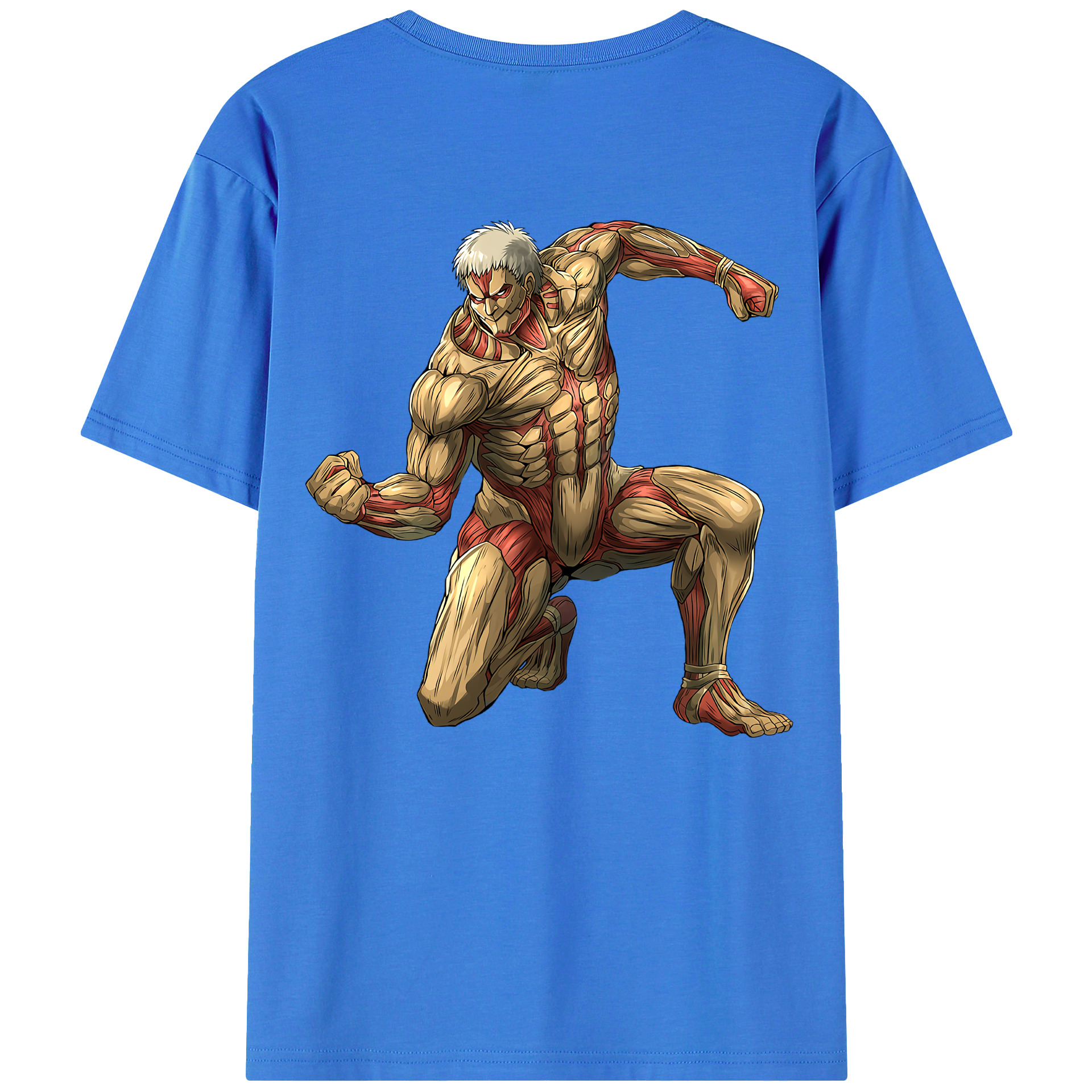 （画像用） 進撃の巨人 Attack on Titan 綿100％半袖Tシャツ（背面プリント）