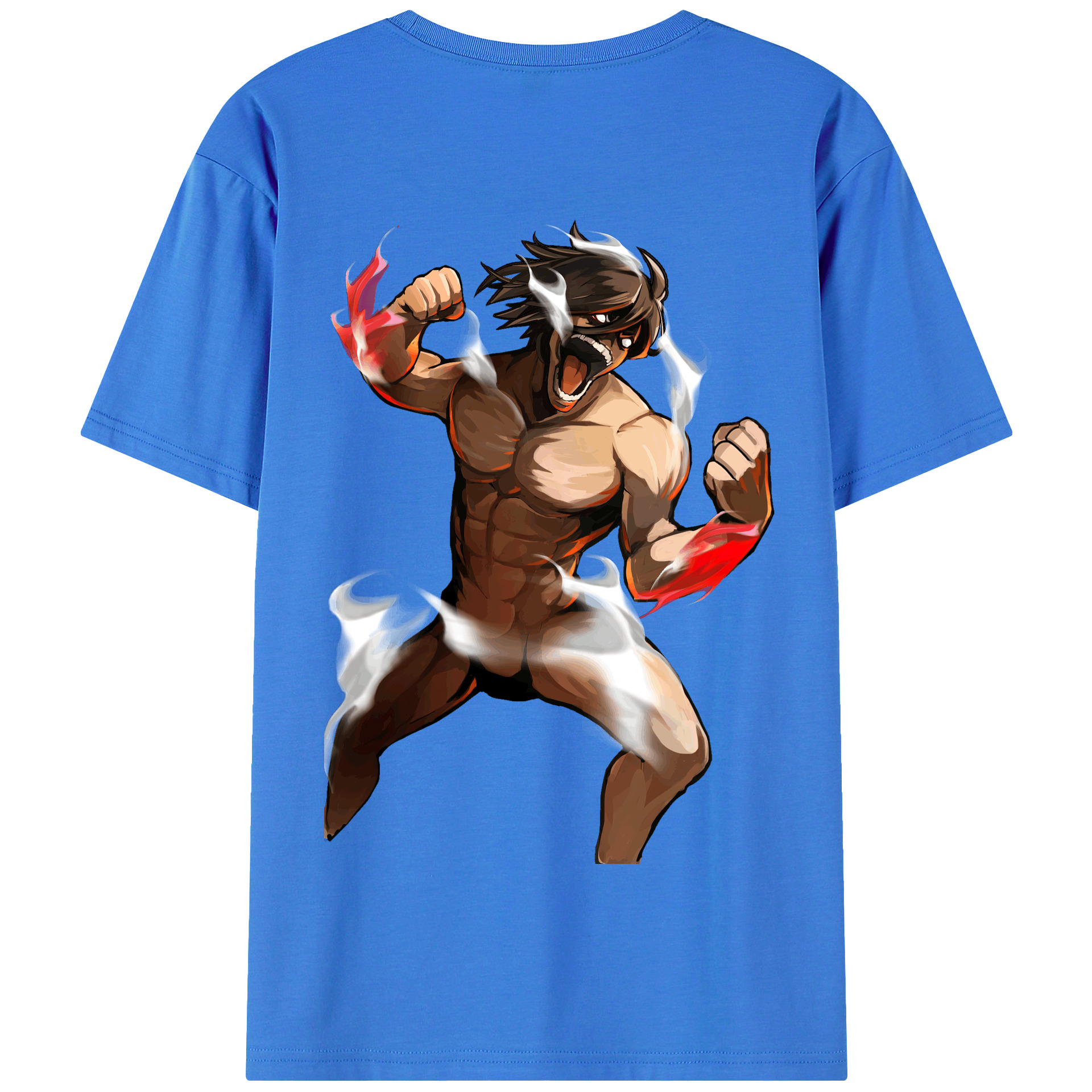 （画像用） 進撃の巨人 Attack on Titan 綿100％半袖Tシャツ（背面プリント）
