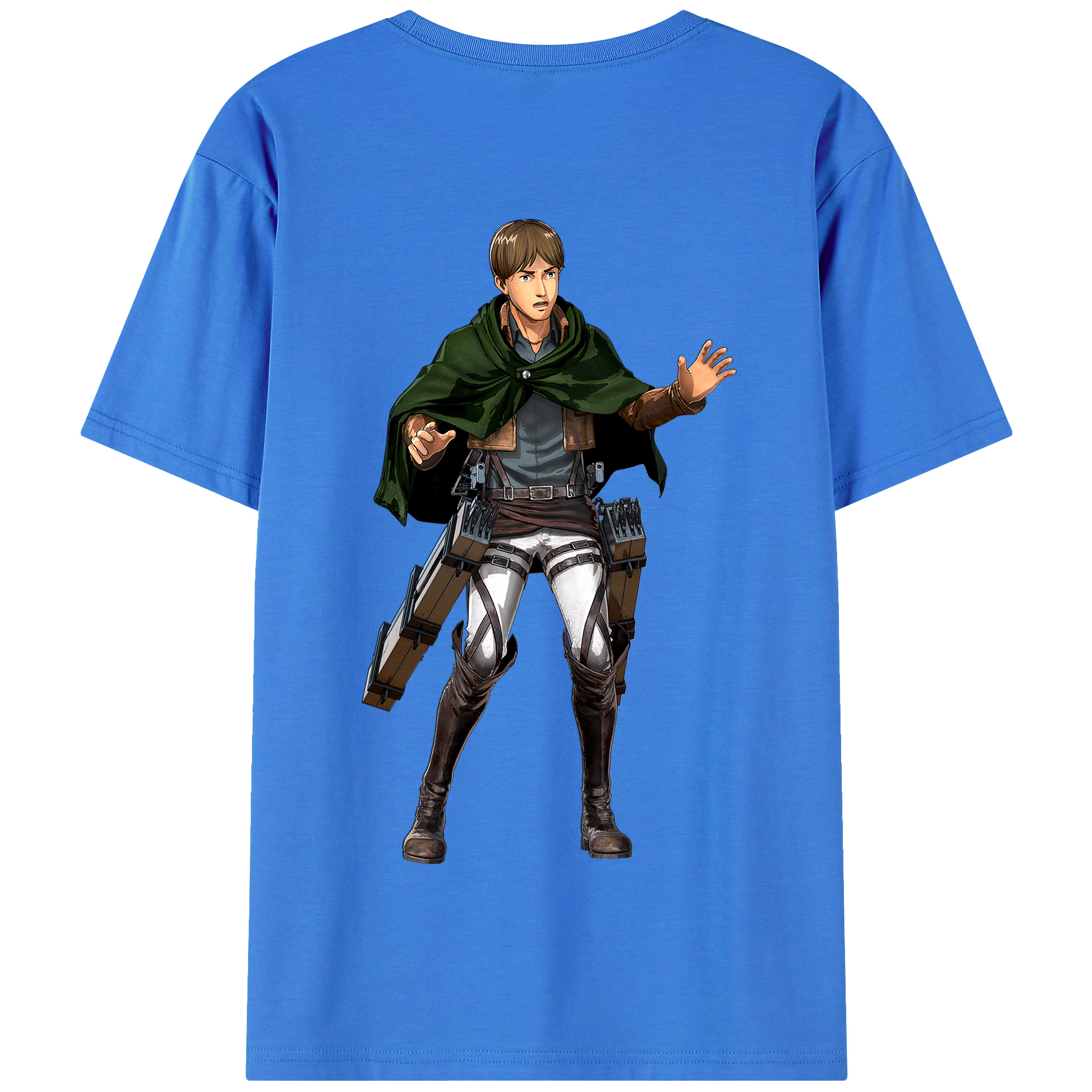 （画像用） 進撃の巨人 Attack on Titan 綿100％半袖Tシャツ（背面プリント）
