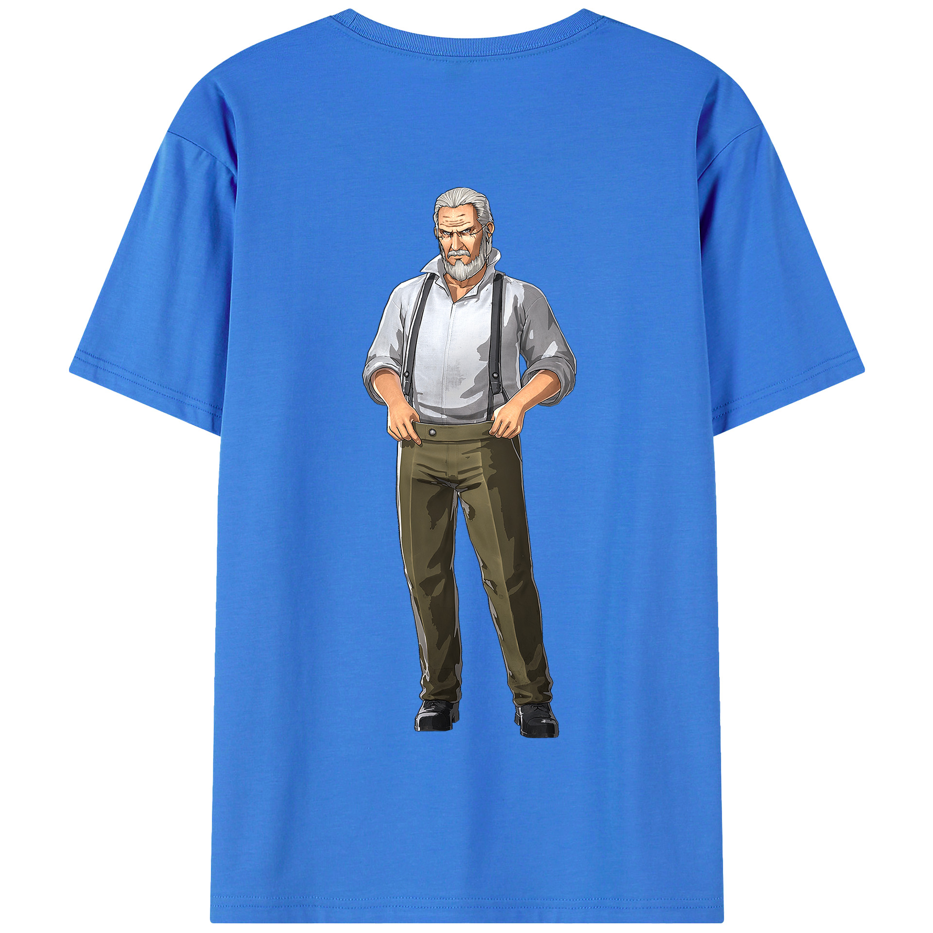 （画像用） 進撃の巨人 Attack on Titan 綿100％半袖Tシャツ（背面プリント）