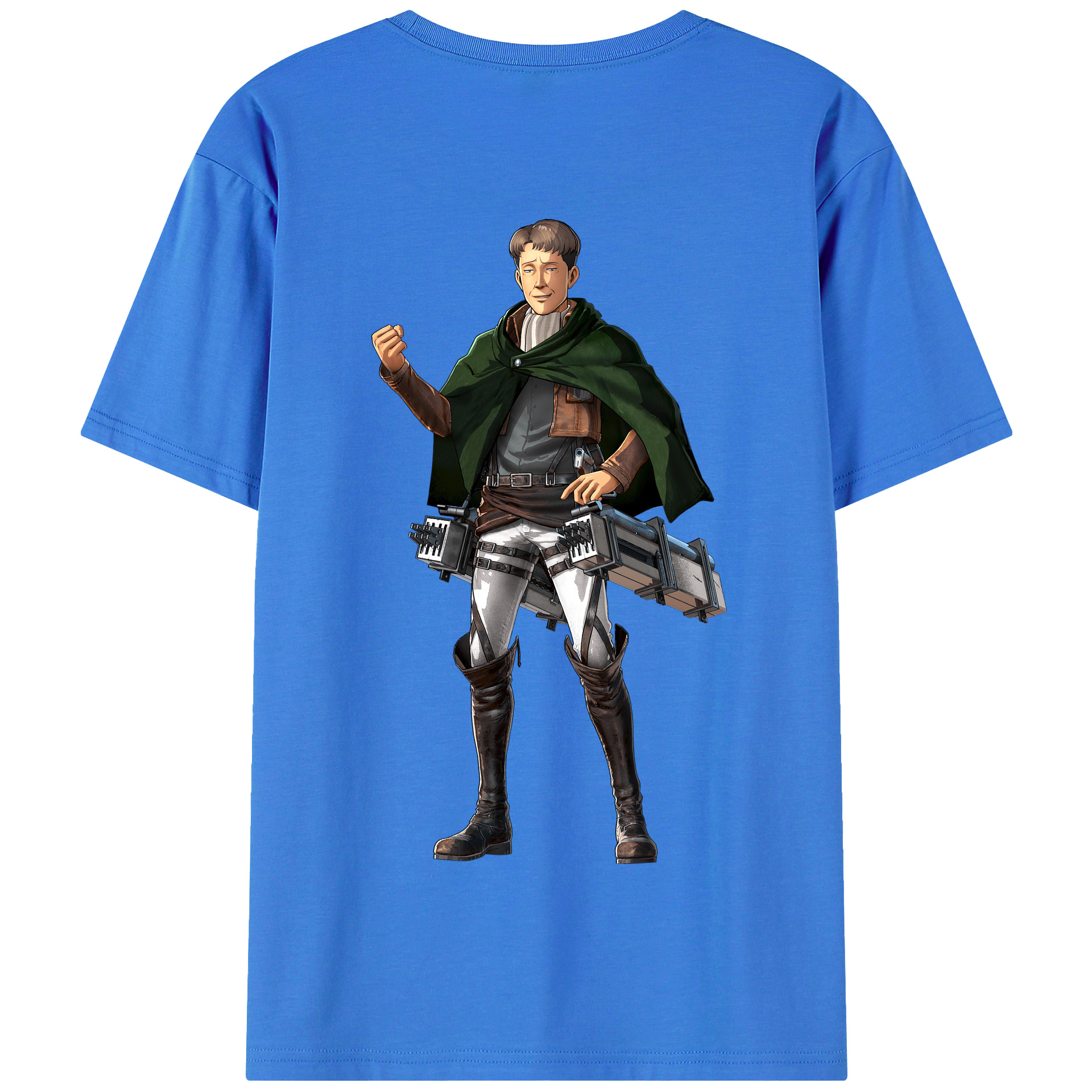 （画像用） 進撃の巨人 Attack on Titan 綿100％半袖Tシャツ（背面プリント）