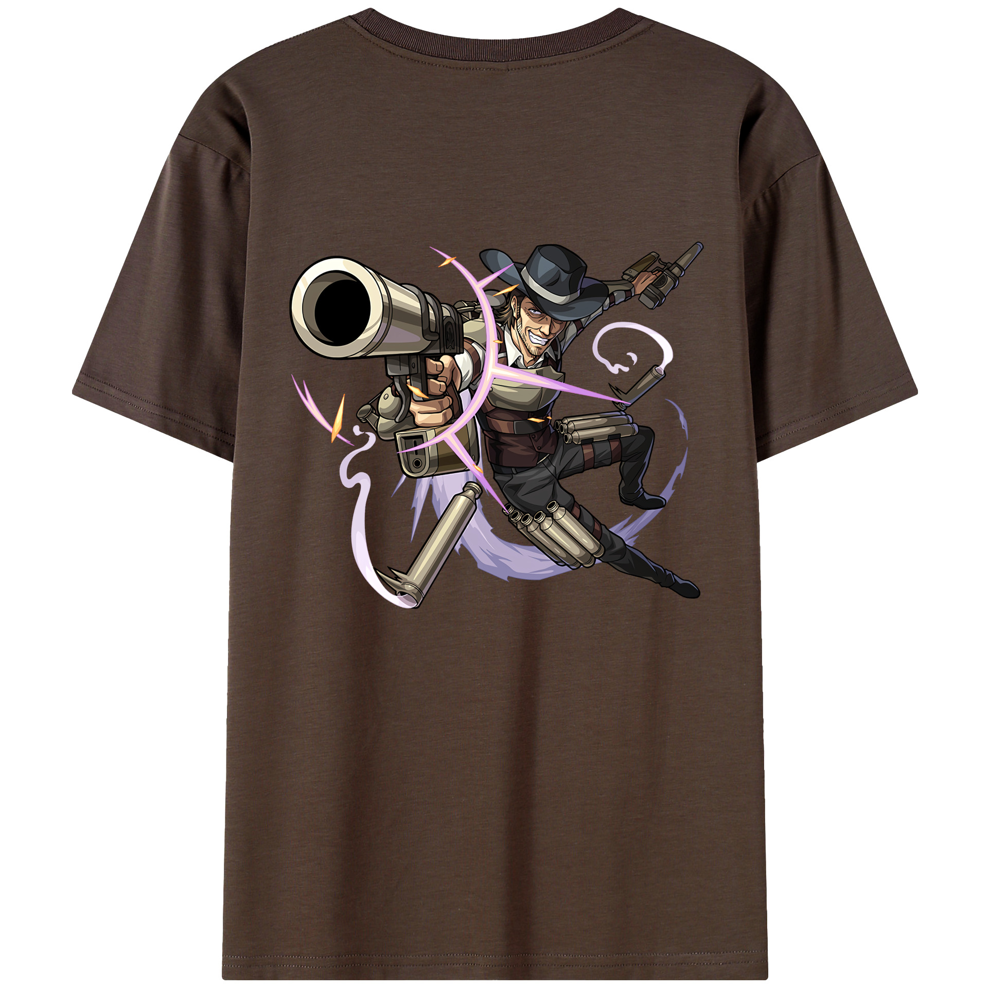 （画像用） 進撃の巨人 ケニー·アッカーマン Attack on Titan Kenny Ackerman 綿100％半袖Tシャツ（背面プリント）