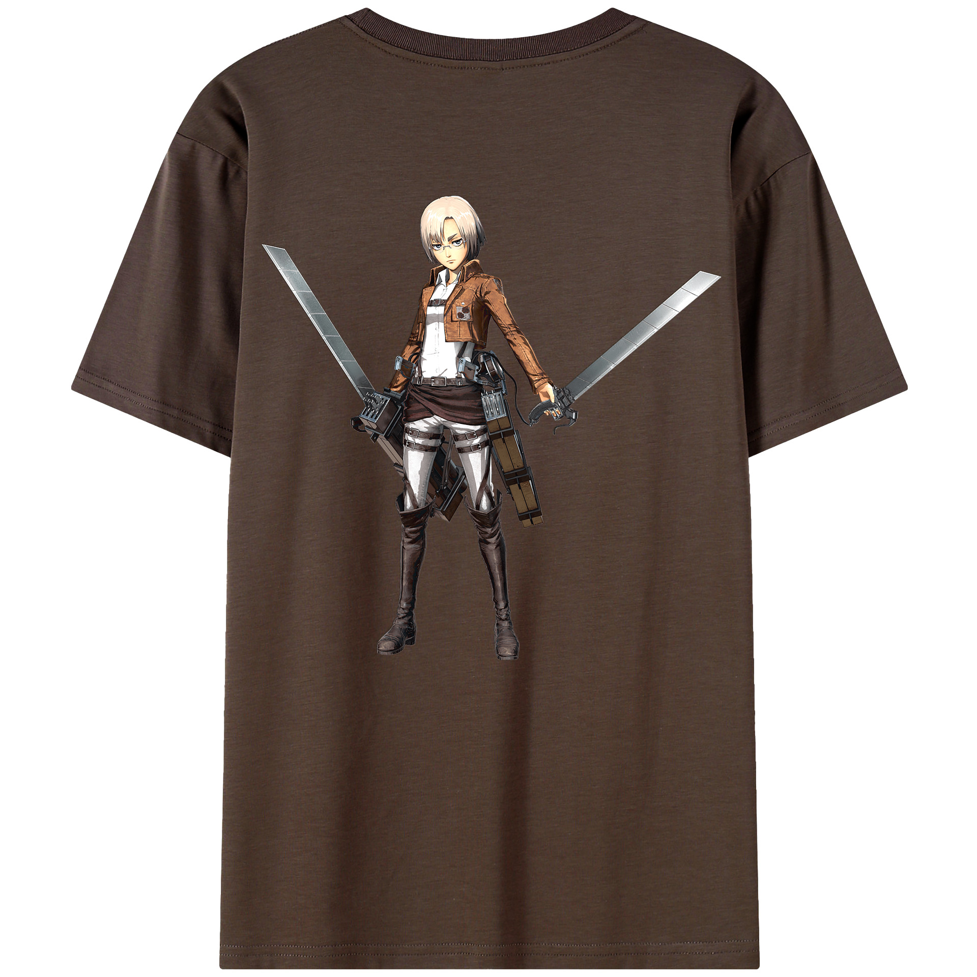 （画像用）  綿100％半袖Tシャツ（背面プリント）