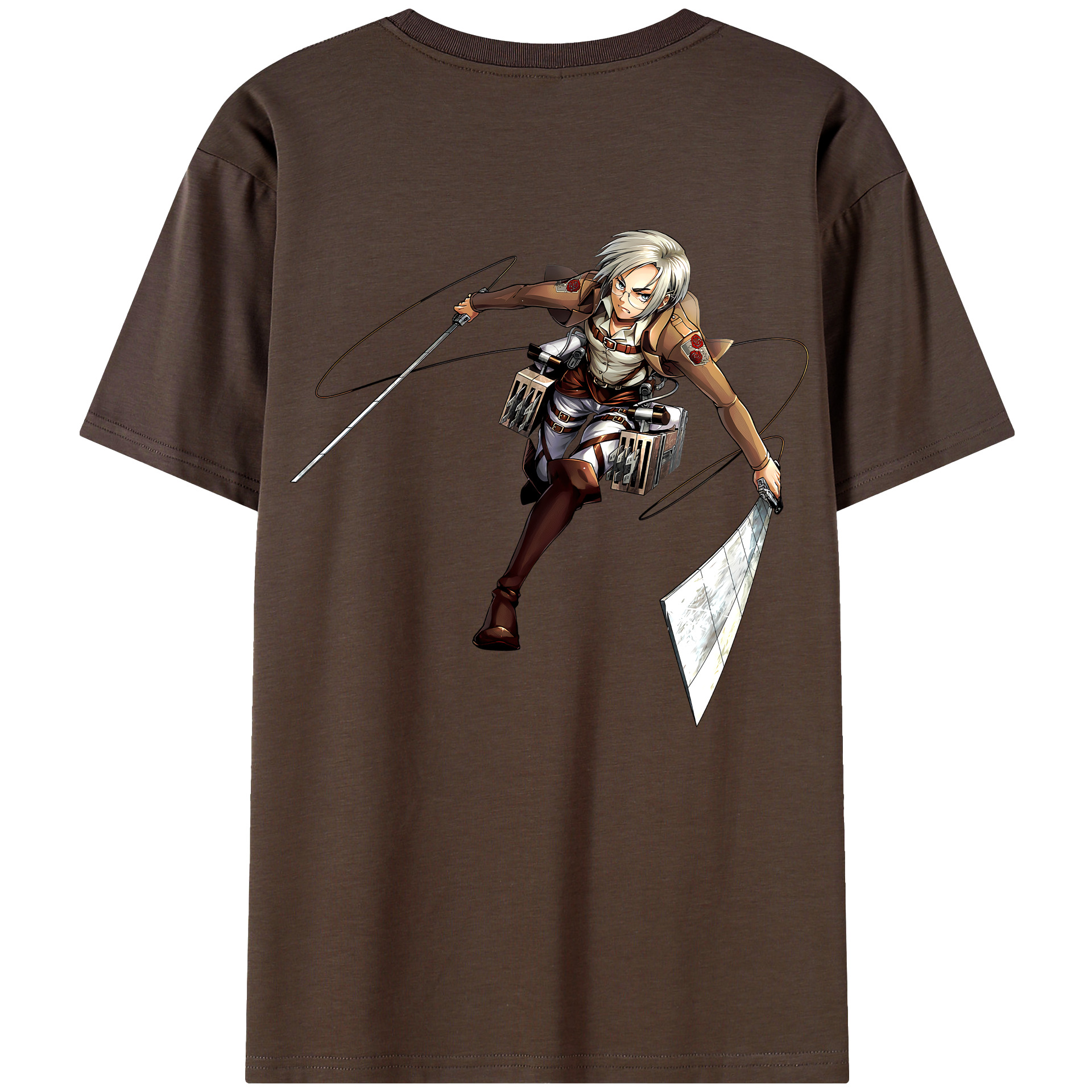 （画像用）  綿100％半袖Tシャツ（背面プリント）
