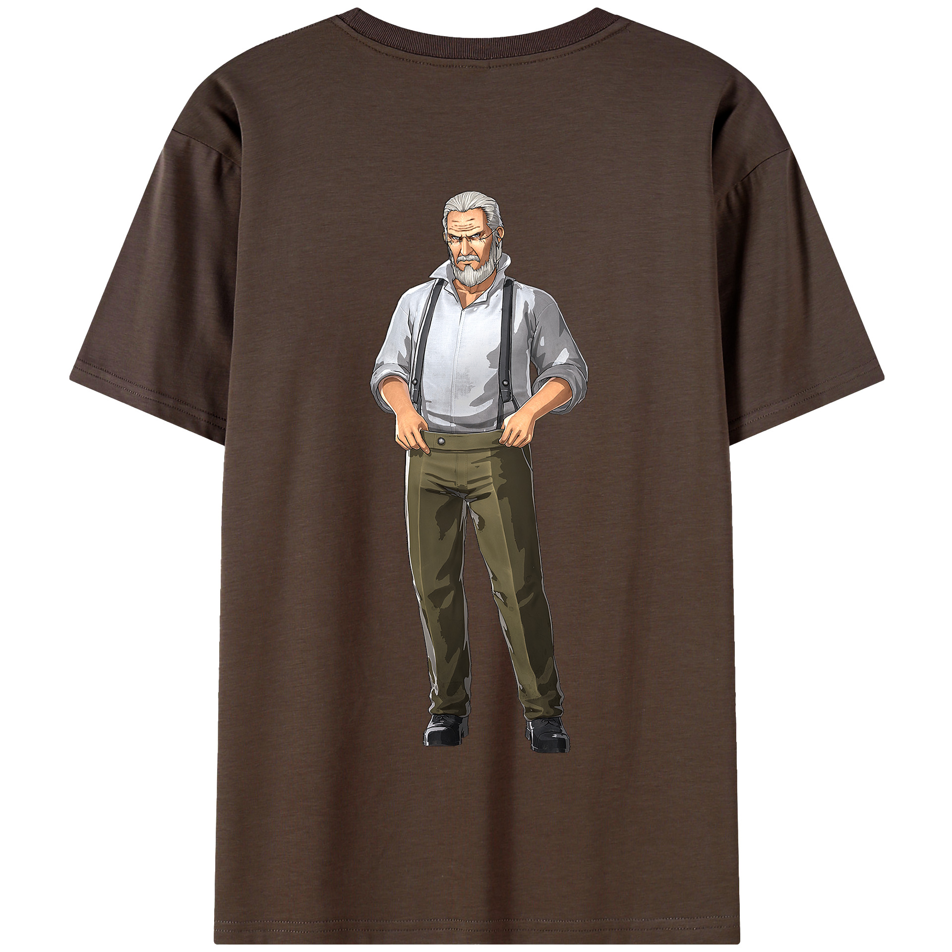 （画像用） 進撃の巨人 Attack on Titan 綿100％半袖Tシャツ（背面プリント）